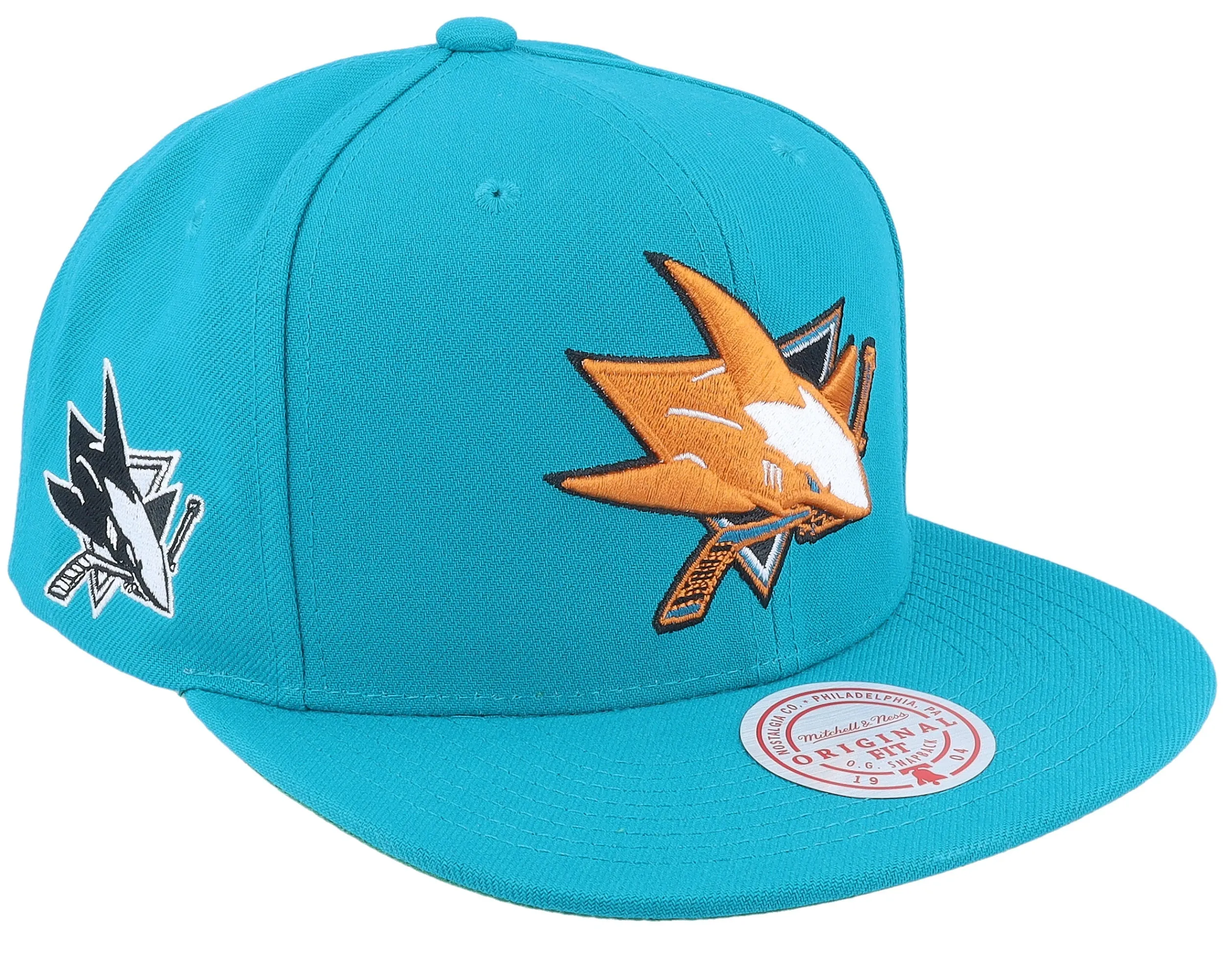 Men's Mitchell & Ness Nhl Alternate Flip Snapback Sharks sold by Zulily