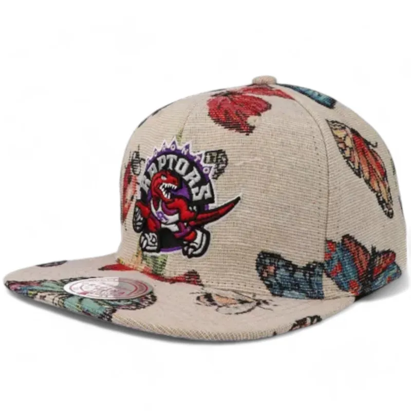 Men's Mitchell & Ness NBA True Tap Snapback Hwc Raptors - Multi-Black sold by Zulily