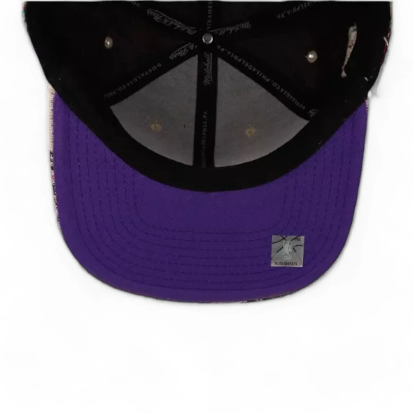 Men's Mitchell & Ness NBA True Tap Snapback Hwc Raptors - Multi-Black sold by Zulily product image thumbnail 3