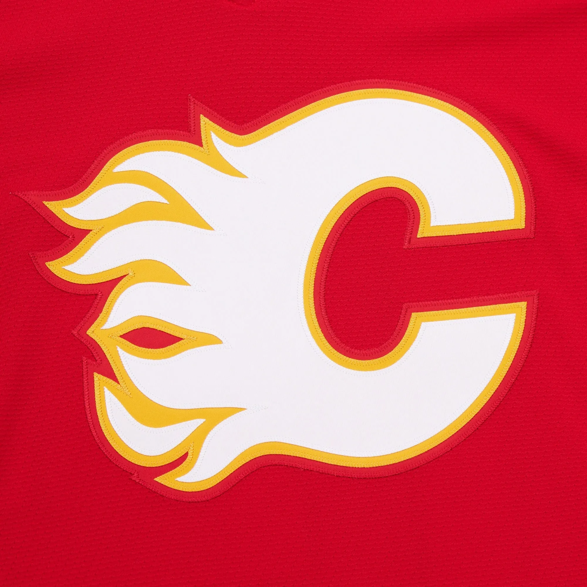 Men's Mitchell & Ness Nhl Dark Jersey Flames 1988 Theo Fleury sold by Zulily product image thumbnail 3