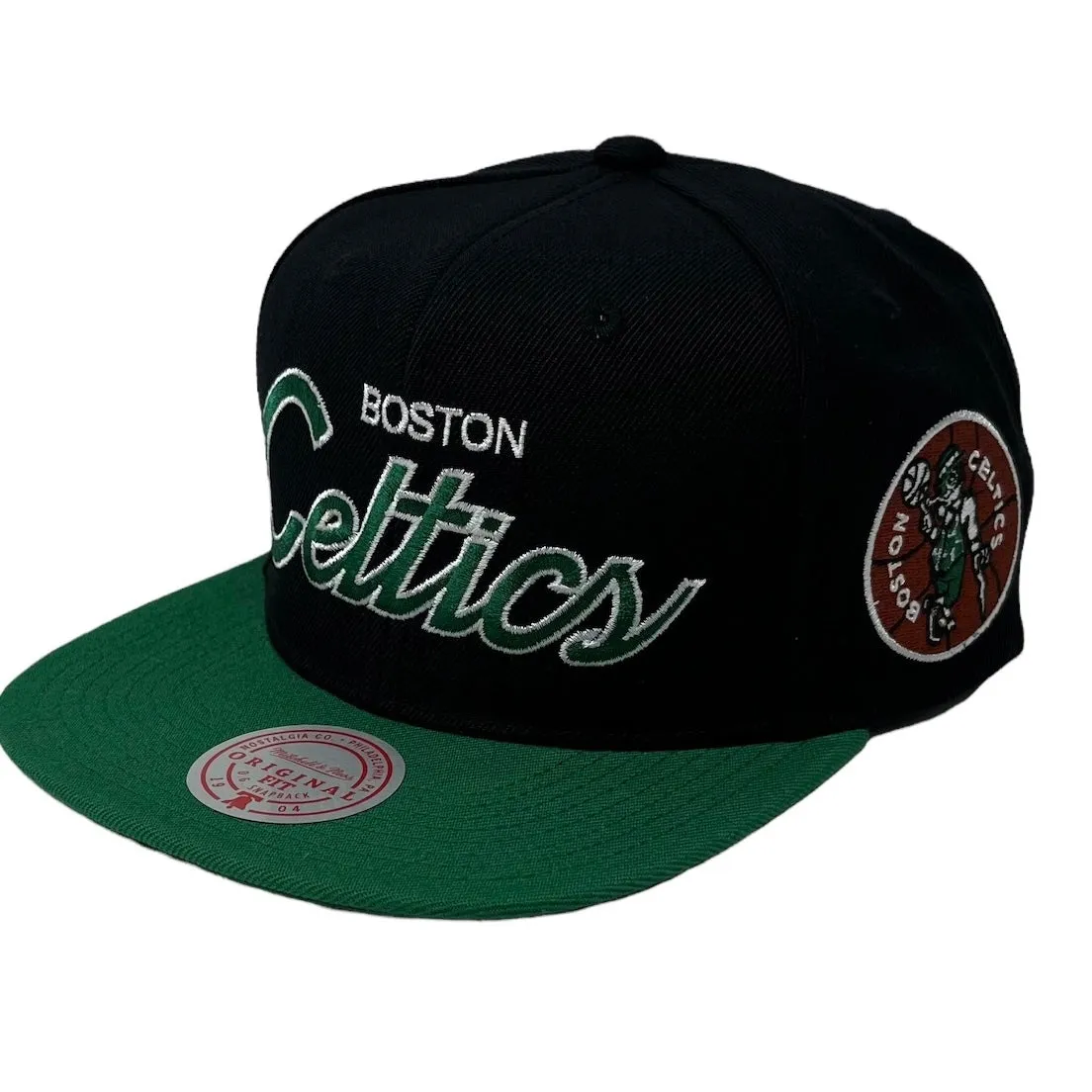 Men's Mitchell & Ness NBA Team Script 2.0 Snapback Hwc Celtics sold by Zulily