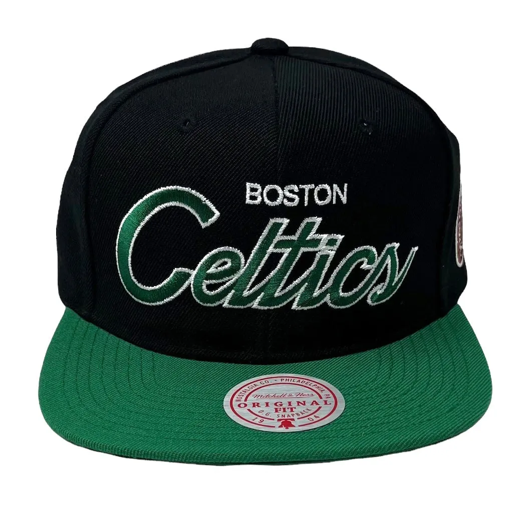 Men's Mitchell & Ness NBA Team Script 2.0 Snapback Hwc Celtics sold by Zulily product image thumbnail 2