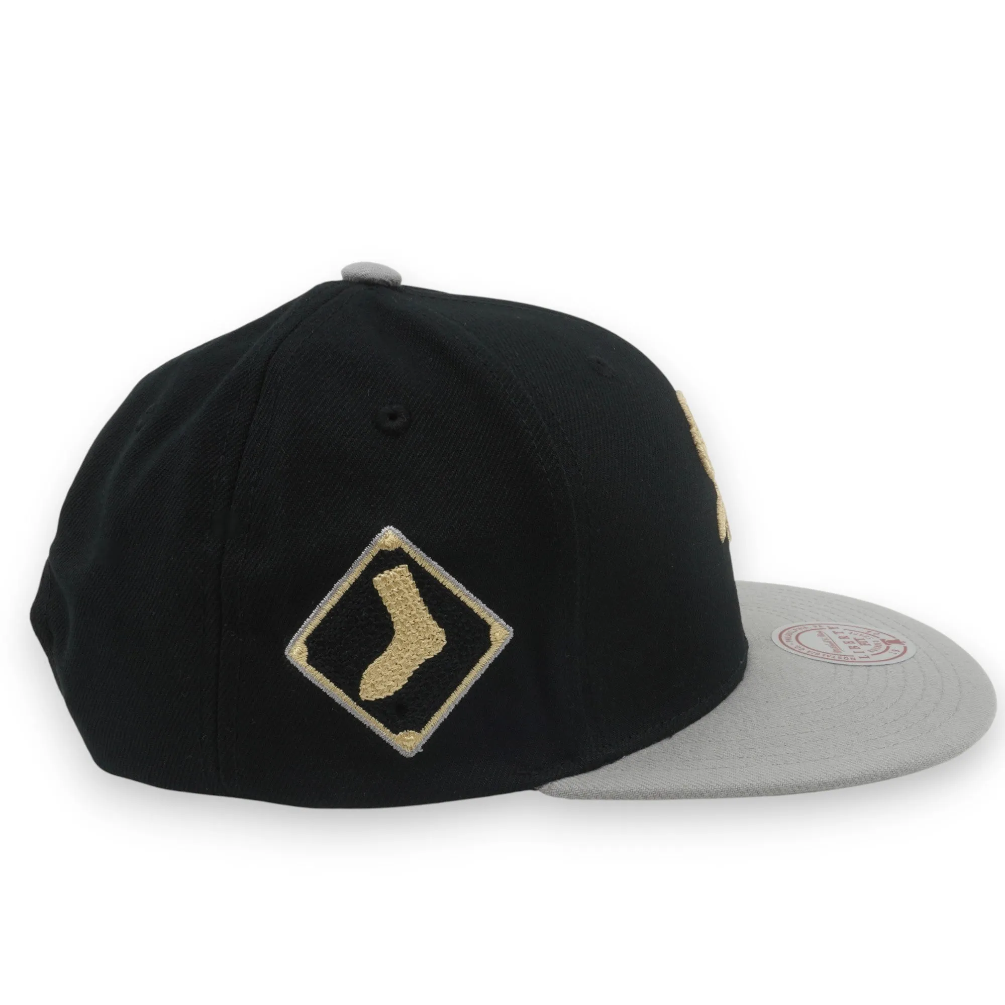 Men's Mitchell & Ness MLB Jump Off Snapback White Sox - Black sold by Zulily product image thumbnail 4