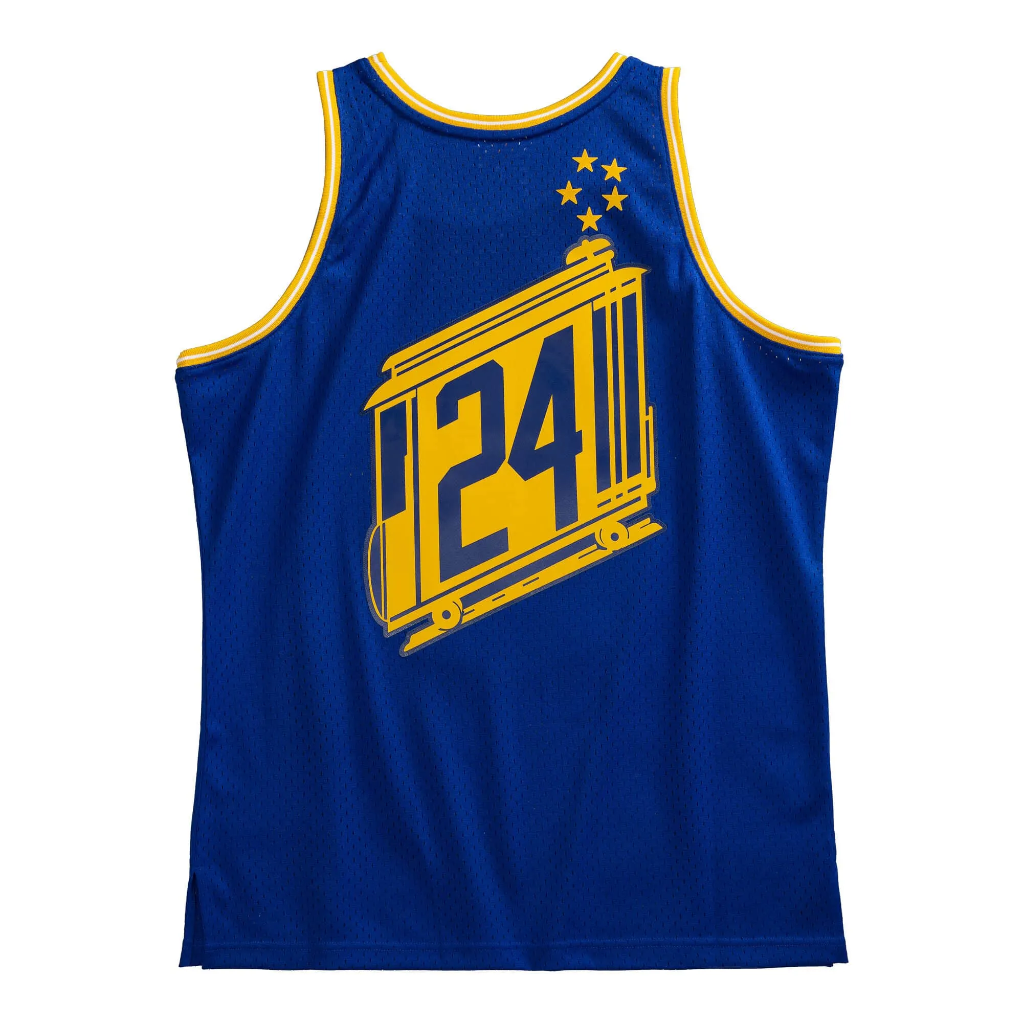 Mitchell & Ness NBA Swingman Jersey Golden State Warriors 66 Rick Barry sold by Zulily product image thumbnail 2