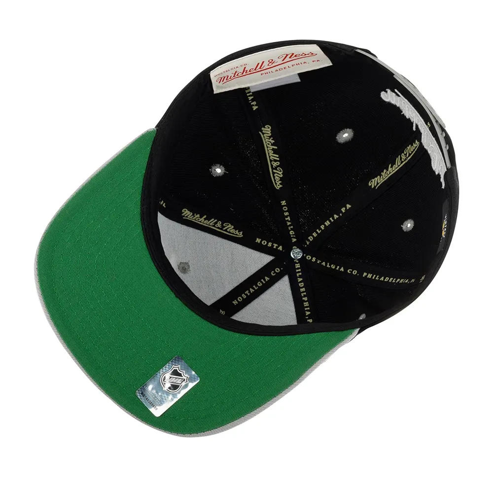 Men's Mitchell & Ness Nhl Transcript Snapback Vntg Kings - Black-Grey sold by Zulily product image thumbnail 4
