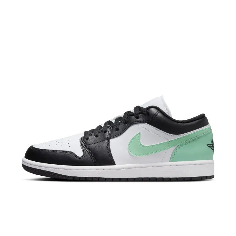 Men's Air Jordan Retro 1 Low 'Green Glow' sold by Zulily