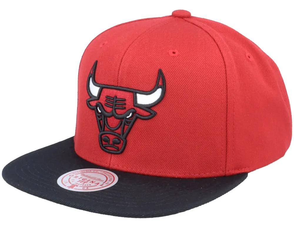 Men's Mitchell & Ness NBA Team 2 Tone 2.0 Snapback NBA Bulls sold by Zulily
