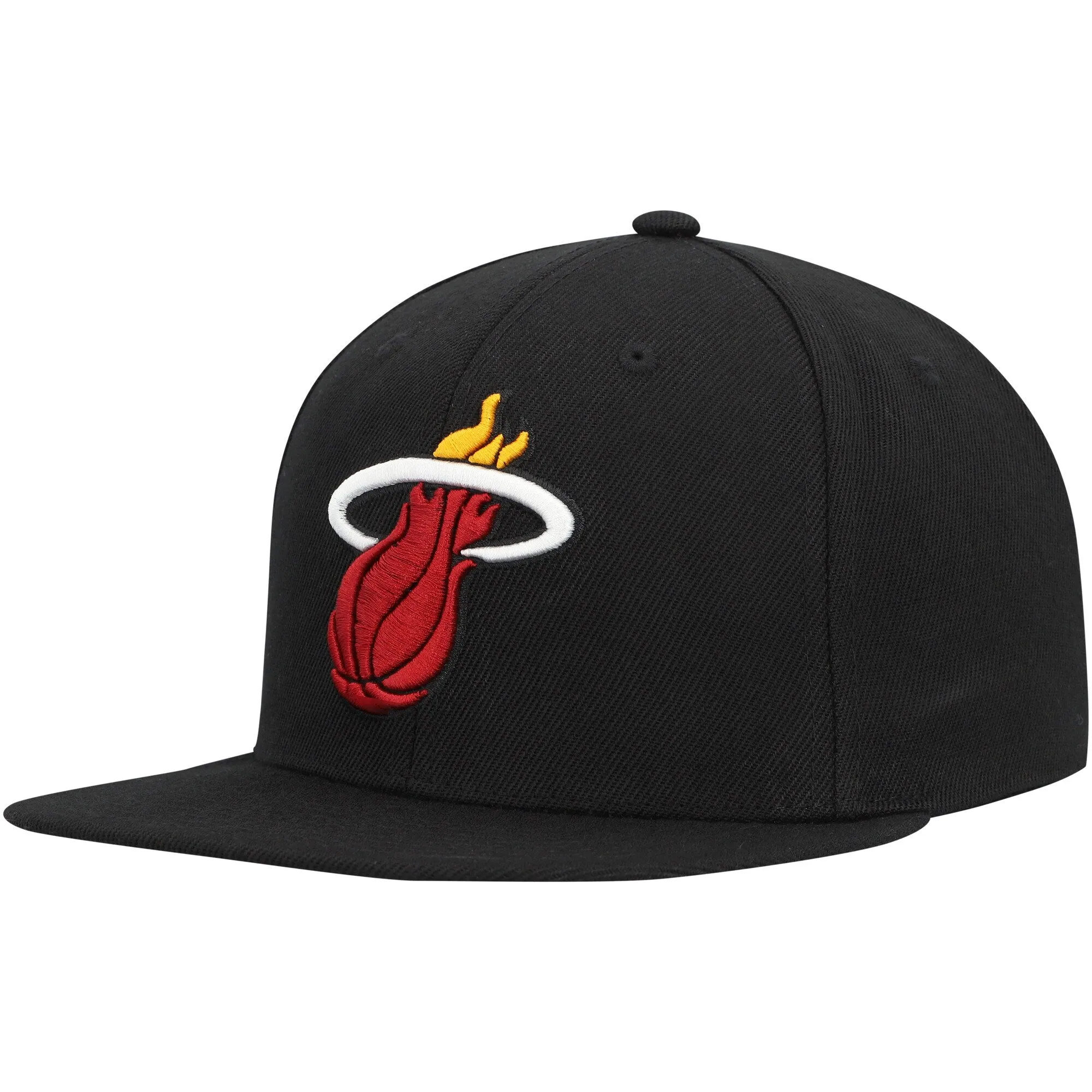 Men's Mitchell & Ness NBA Side Core 2.0 Snapback Heat - Black sold by Zulily product image thumbnail 3