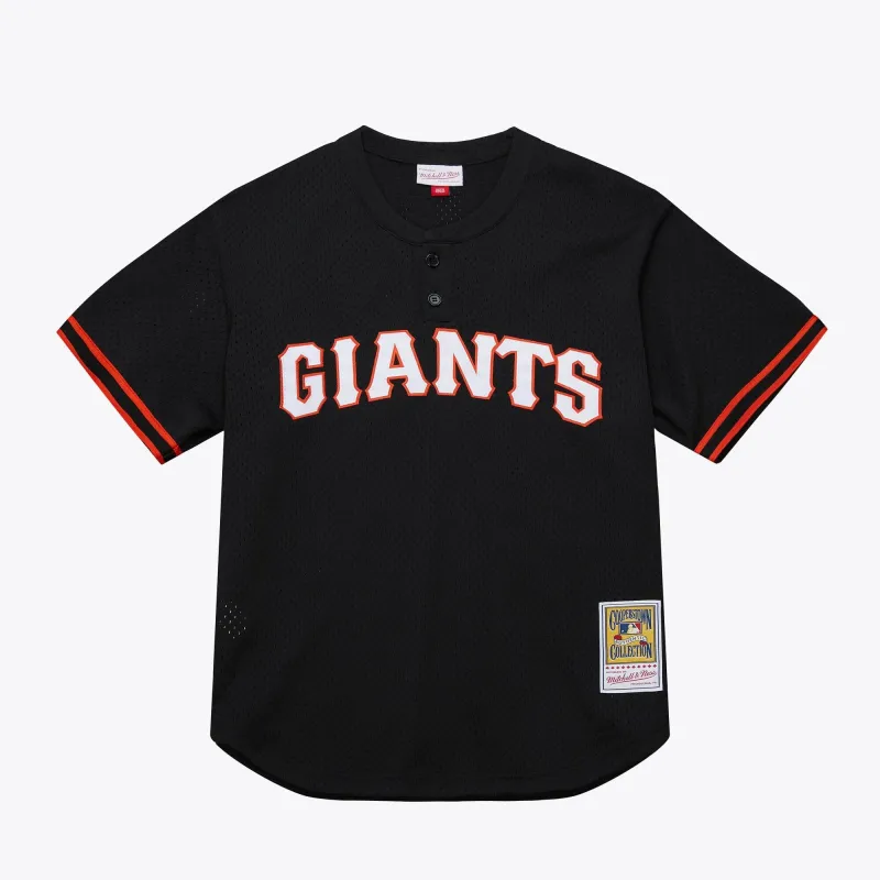 Men's Mitchell & Ness MLB Dark Jersey Giants 1994 Matt Williams sold by Zulily
