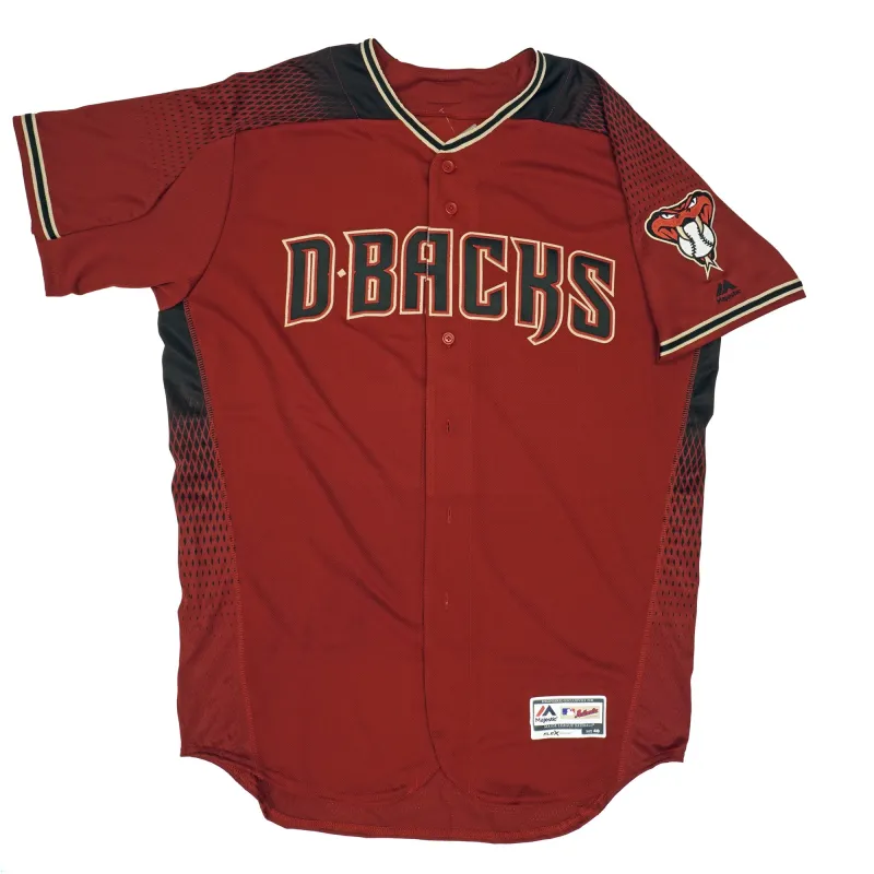 Men's MLB Arizona Diamondbacks Authentic On Field Flex Base Jersey - Red Alt sold by Zulily