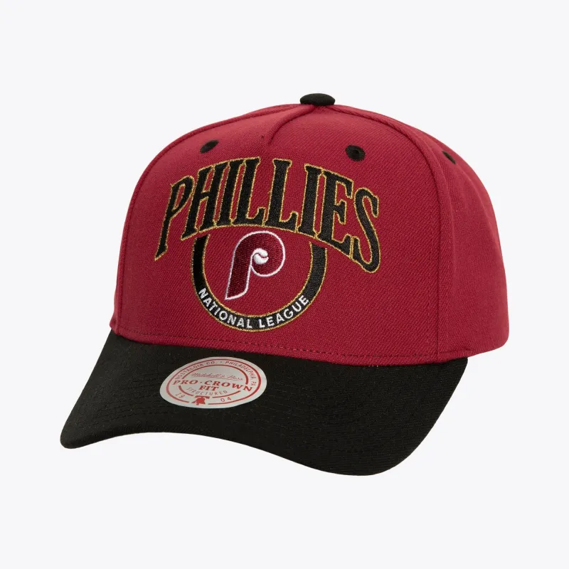 Men's Mitchell & Ness MLB Crown Jewels Pro Snapback Coop Phillies sold by Zulily