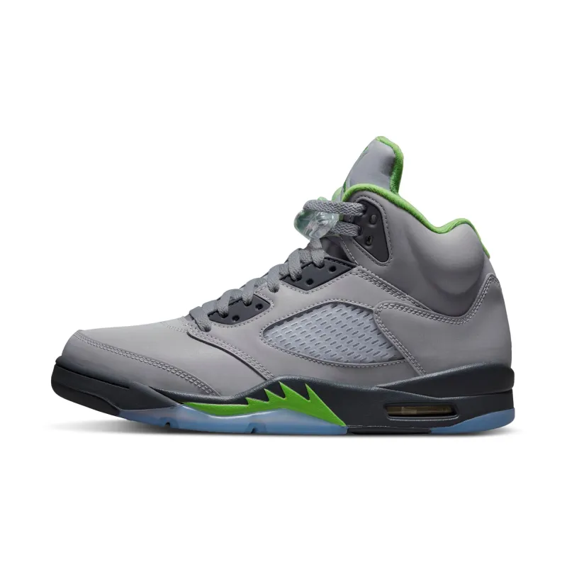 Men's Air Jordan Retro 5 'Green Bean (2022)' sold by Zulily