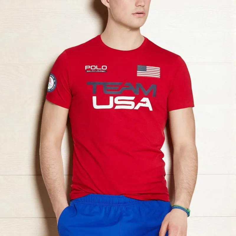 Men's Polo Ralph Lauren Men's Team Usa 2016 Olympics Jersey T-Shirt sold by Zulily