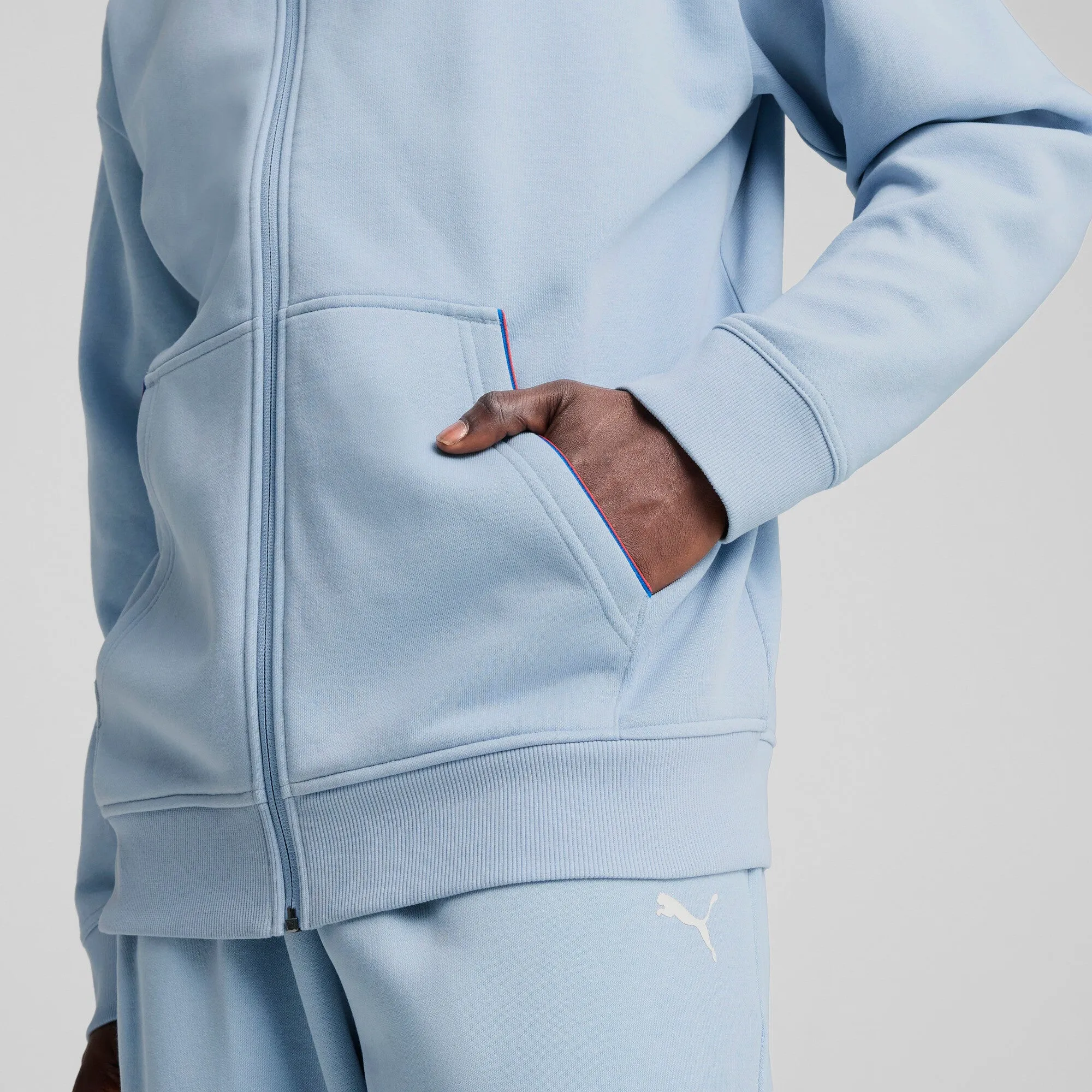 Men's Puma Bmw Motorsport Ess+ Fz Hooded Jacket Fl sold by Zulily product image thumbnail 4