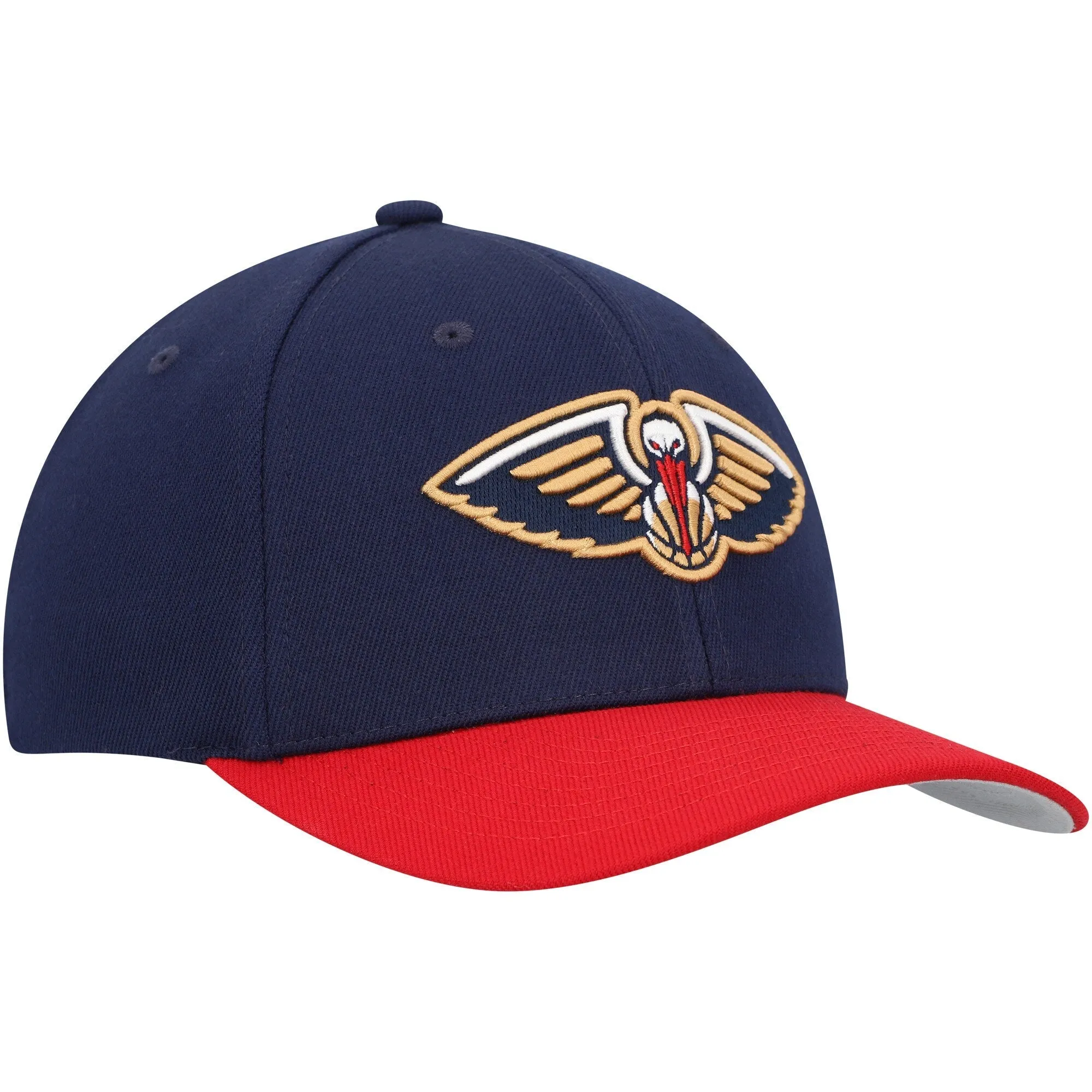 Men's Mitchell & Ness NBA Team 2 Tone 2.0 Stretch Snapback NBA Pelicans sold by Zulily product image thumbnail 3