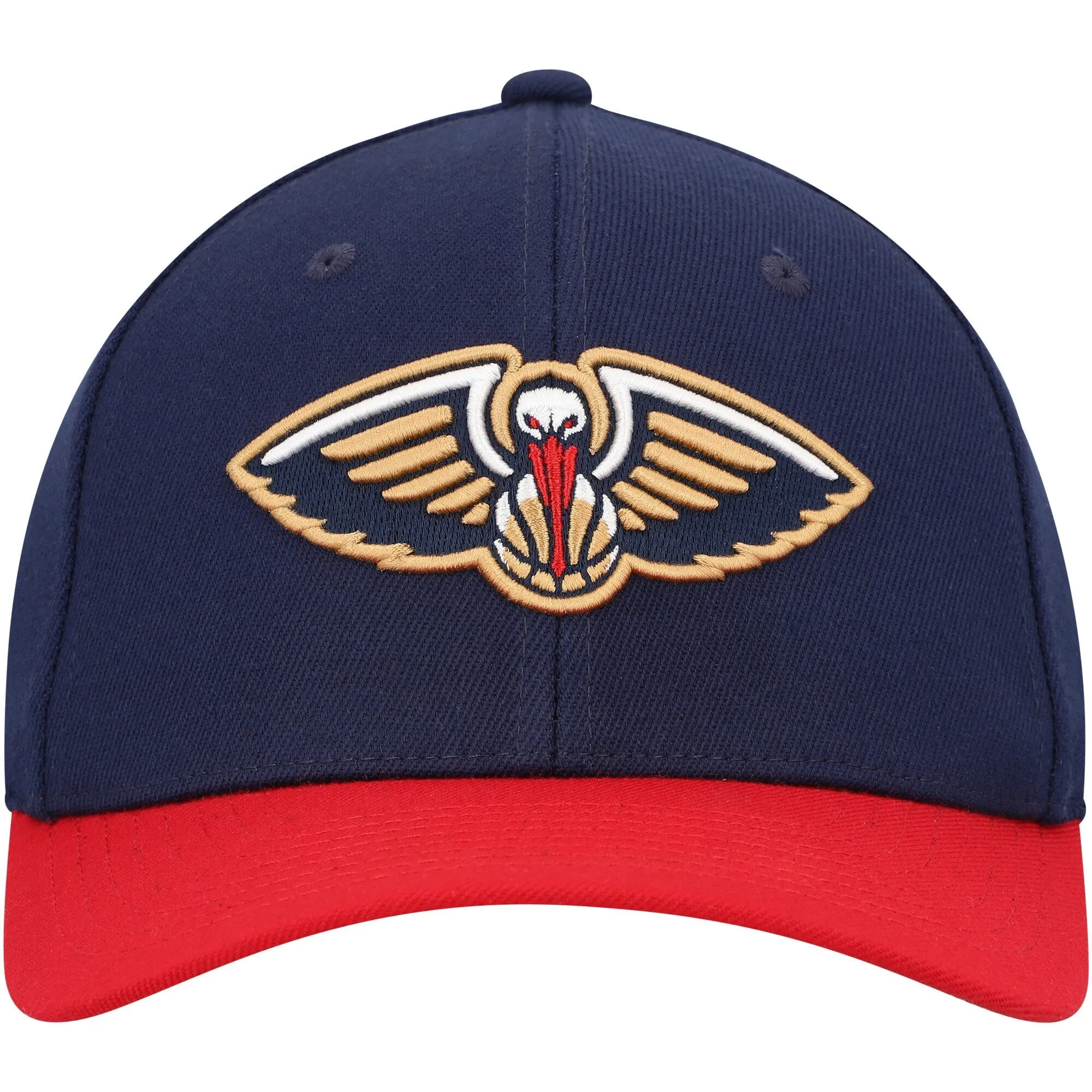 Men's Mitchell & Ness NBA Team 2 Tone 2.0 Stretch Snapback NBA Pelicans sold by Zulily product image thumbnail 2