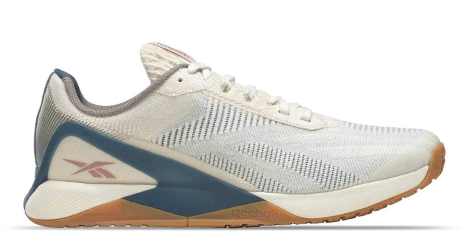 Women's Reebok Nano X1 Vegan 'Classic White Brave Blue' sold by Zulily
