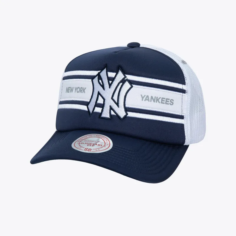 Men's Mitchell & Ness MLB Sideline Trucker Yankees sold by Zulily