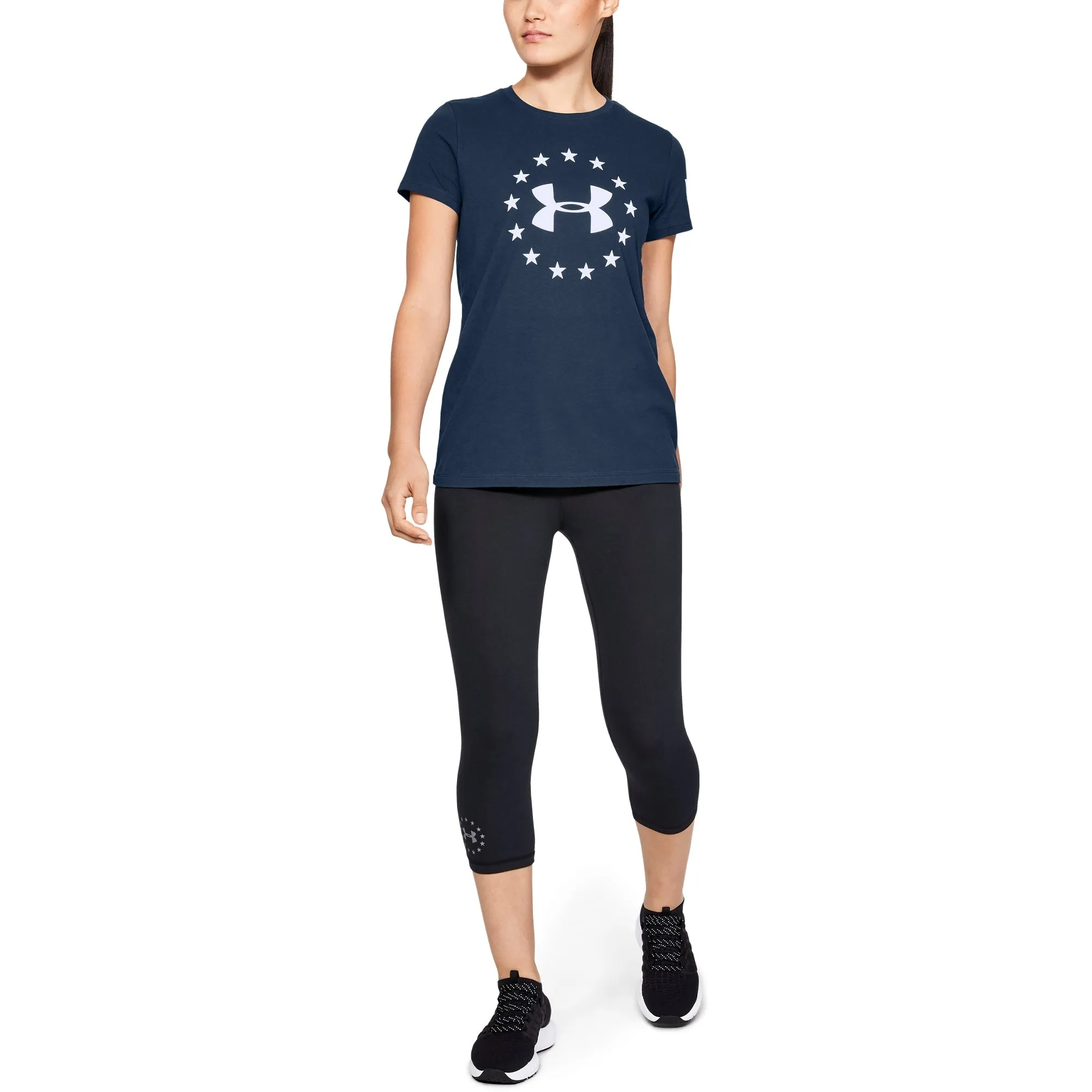 Under Armour Women's Freedom Logo T-Shirt sold by Zulily product image thumbnail 5