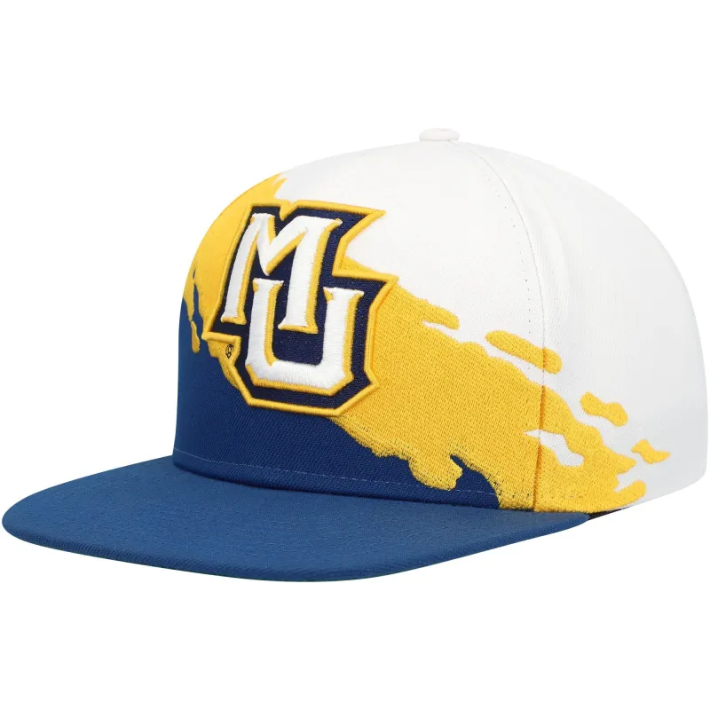 Men's Mitchell & Ness Ncaa Paintbrush Snapback Marquette sold by Zulily