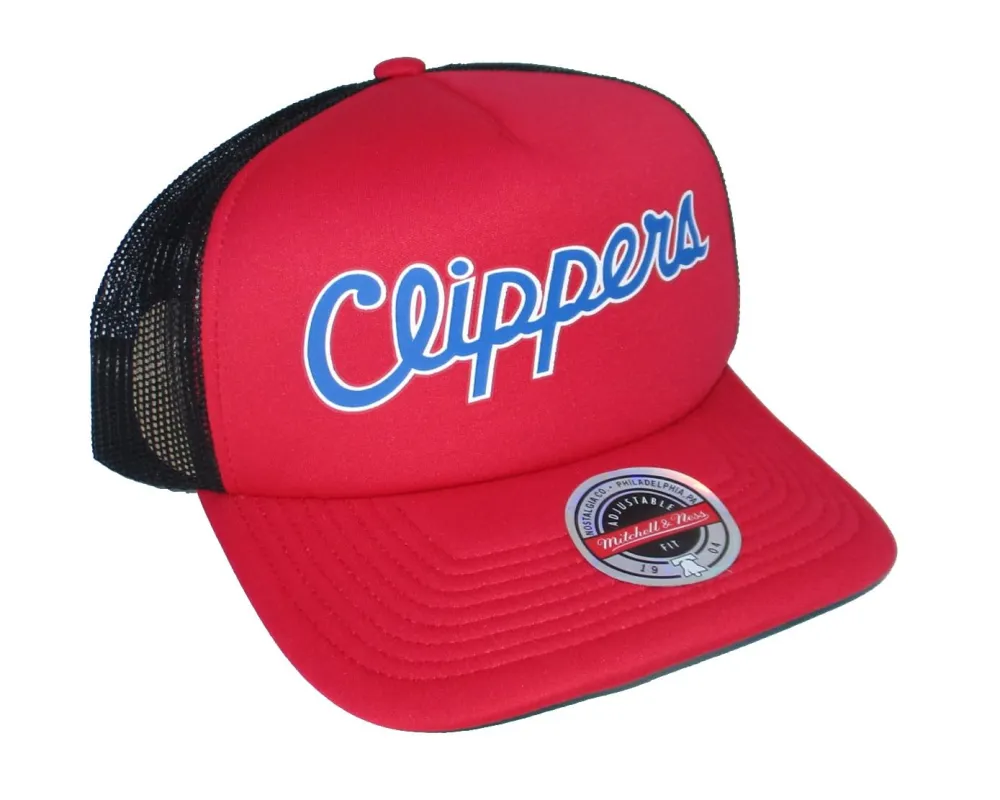 Men's Mitchell & Ness NBA Jersey Hook Trucker Hwc Clippers - Red sold by Zulily