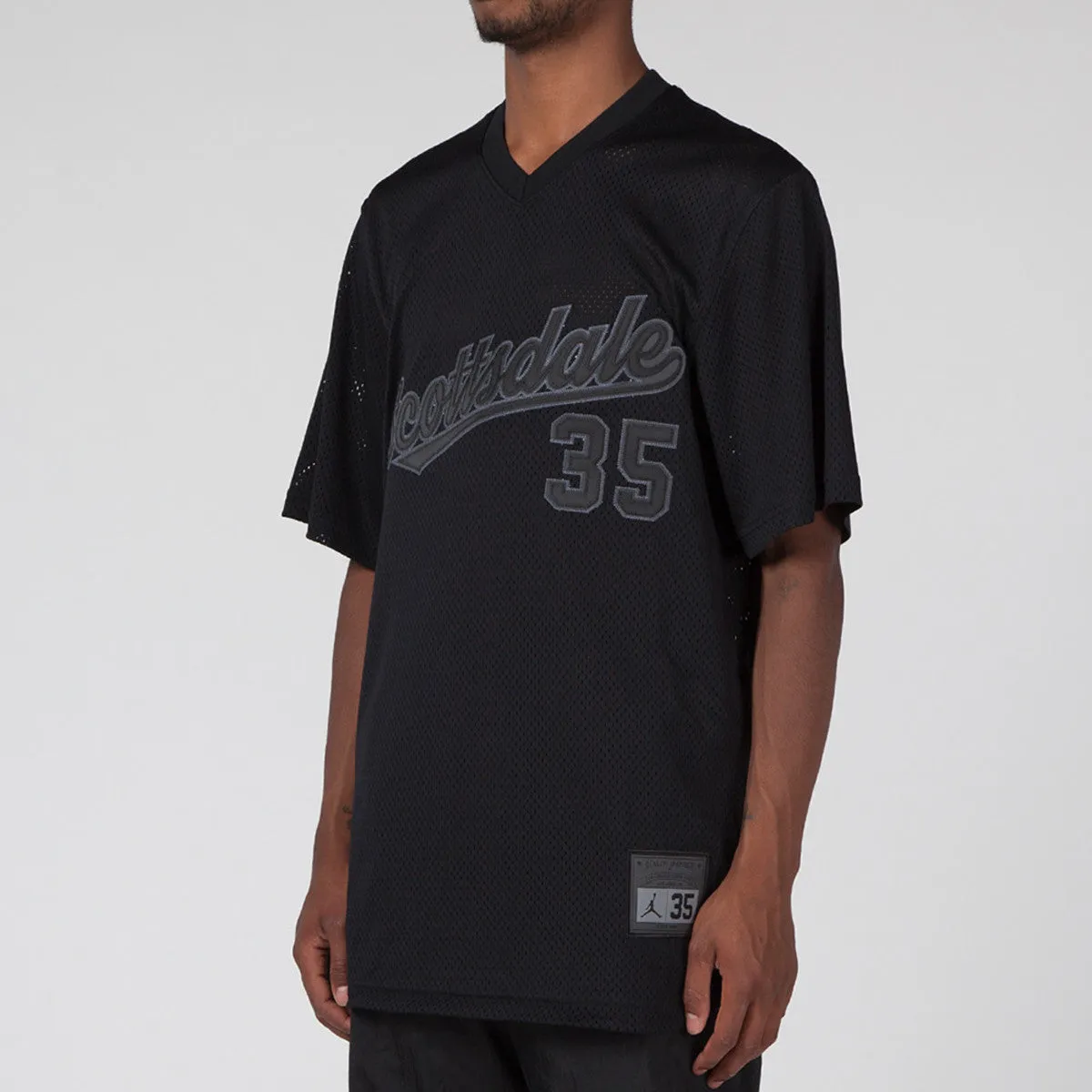 Men's Air Jordan X Scottsdale Baseball #35 Jersey 'Black' sold by Zulily product image thumbnail 3