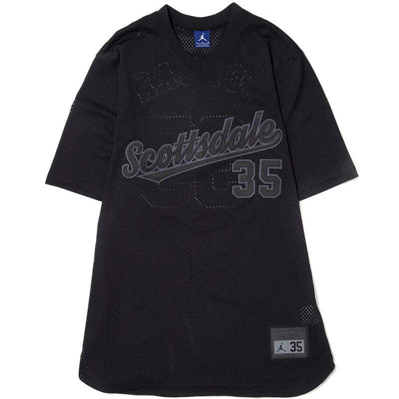 Men's Air Jordan X Scottsdale Baseball #35 Jersey 'Black' sold by Zulily