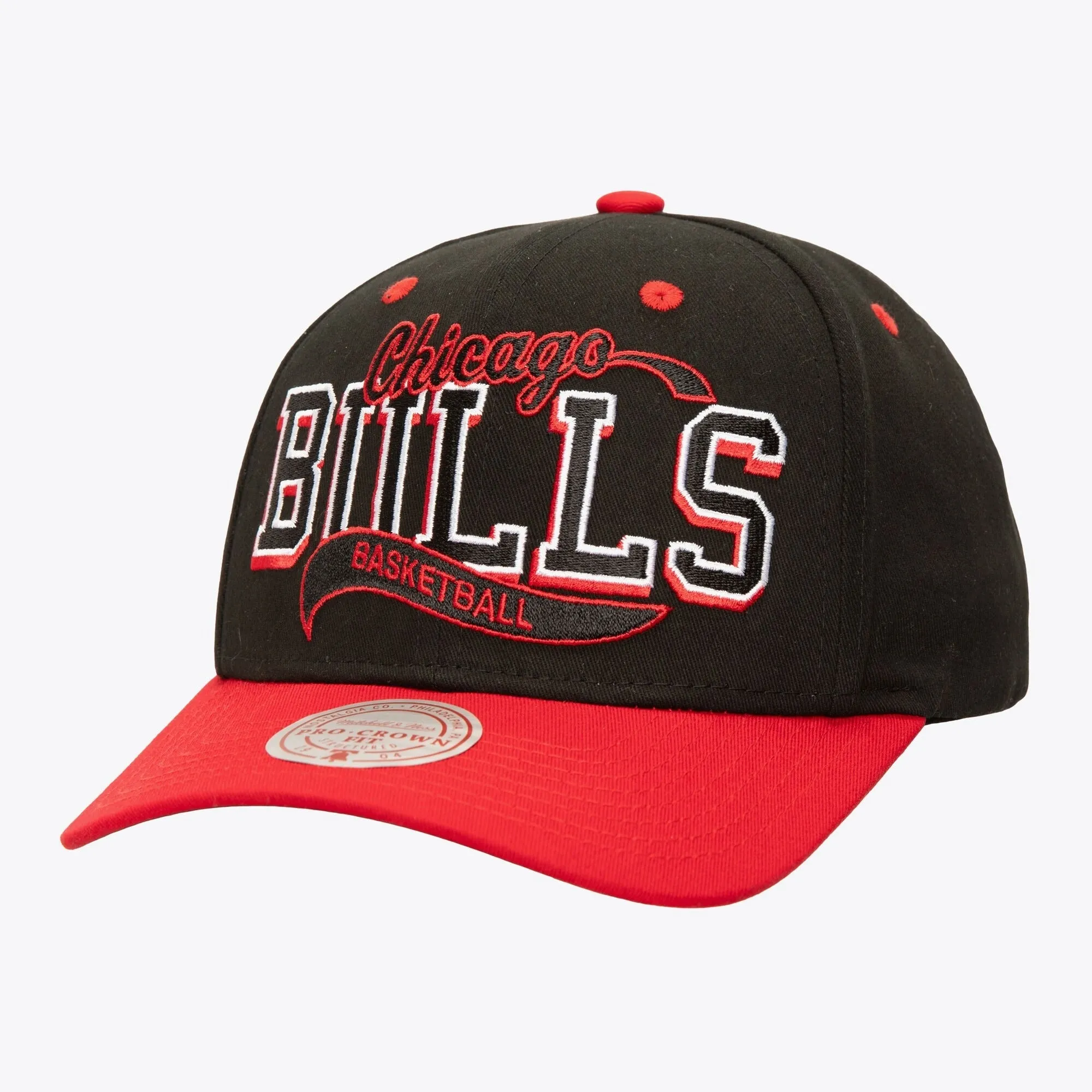 Men's Mitchell & Ness NBA Block Sweep Pro Snapback Bulls sold by Zulily