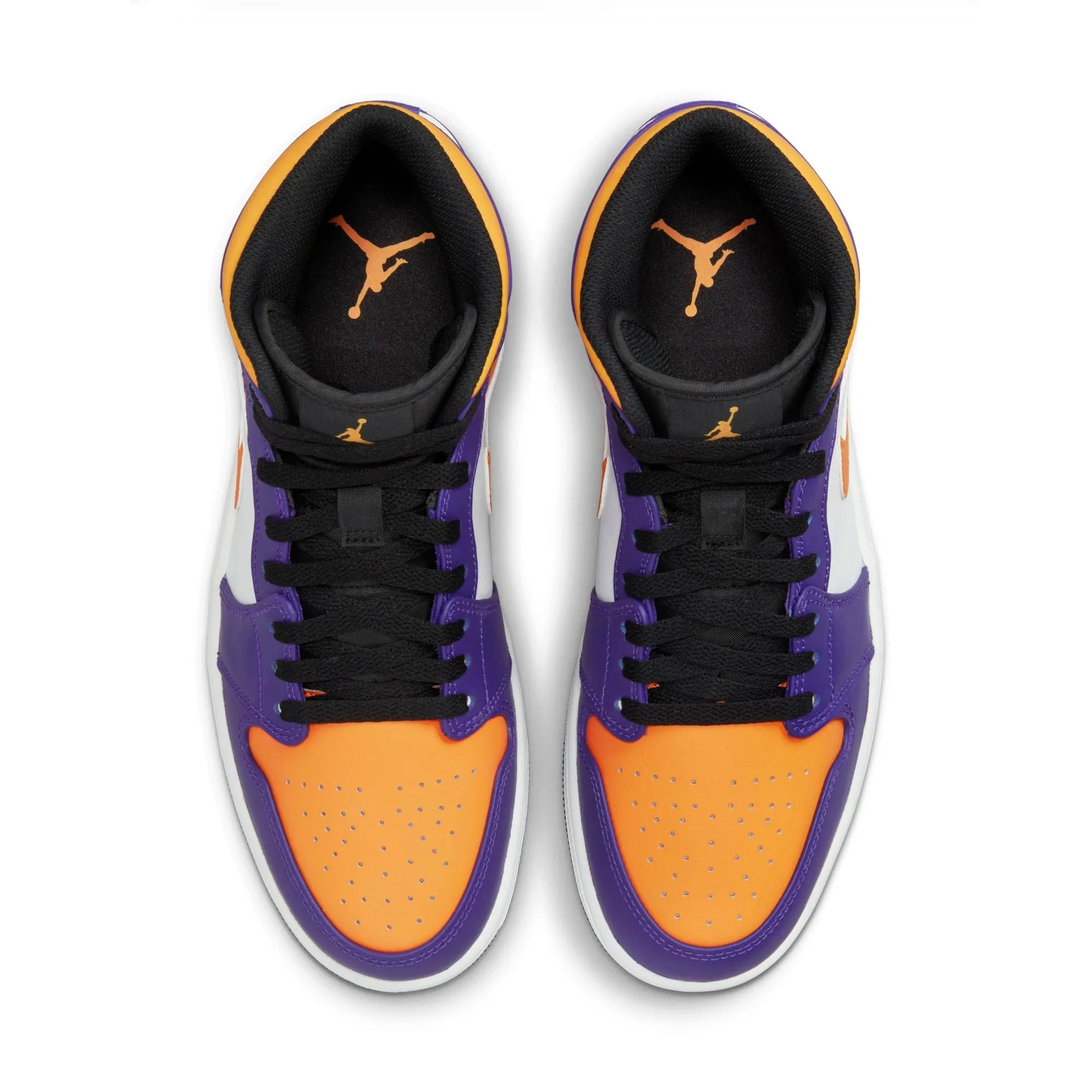 Men's Air Jordan Retro 1 Mid 'Lakers 2022' sold by Zulily product image thumbnail 4