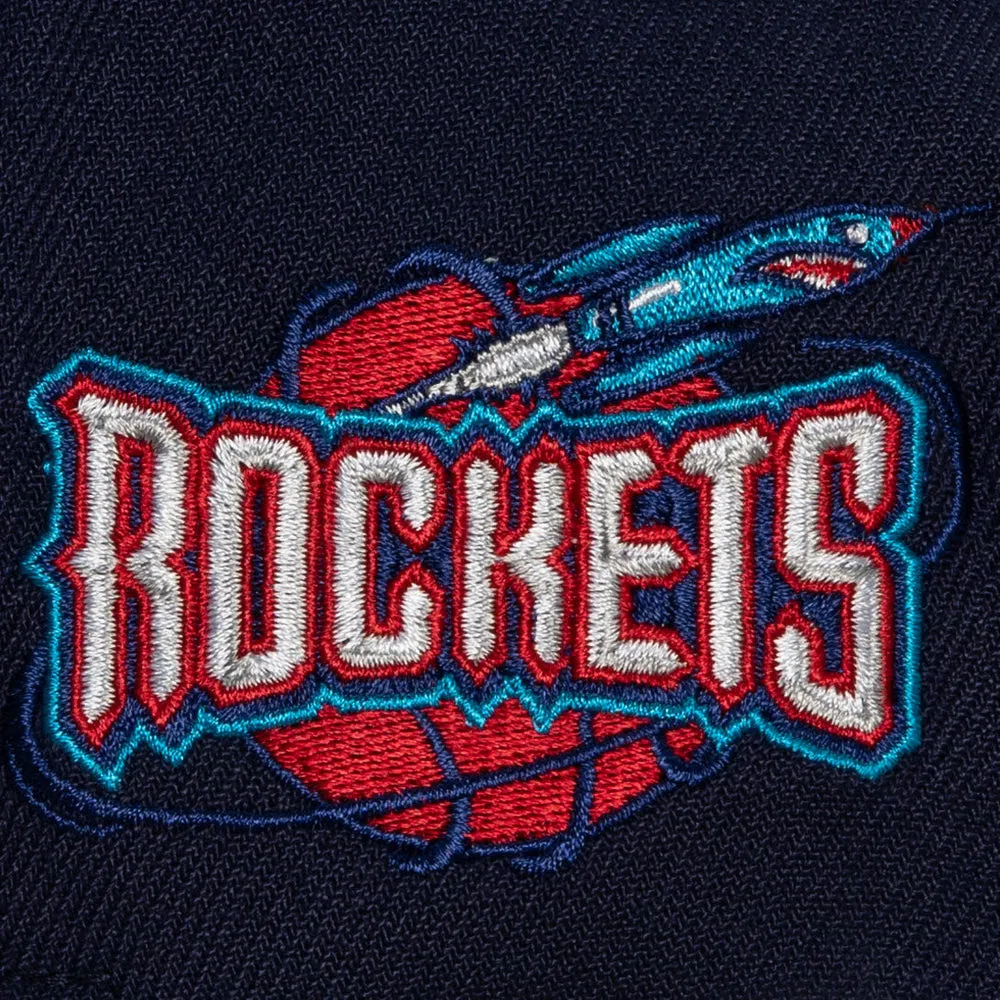 Men's Mitchell & Ness NBA Shredder Stretch Snapback Hwc Rockets - Blue sold by Zulily product image thumbnail 3