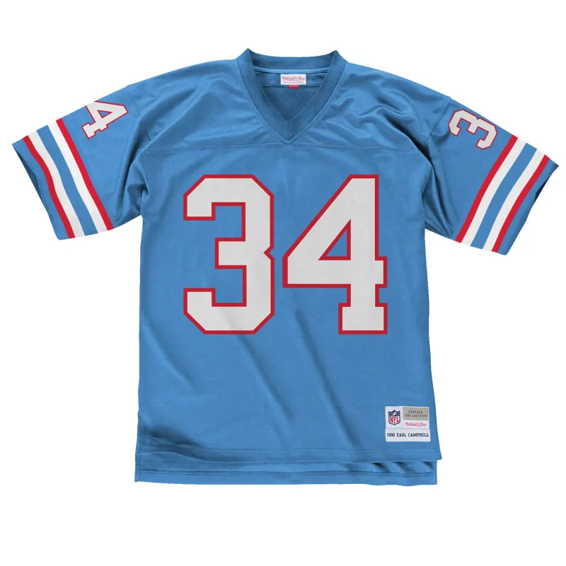 Mitchell & Ness NFL Legacy Jersey Houston Oilers 1980 Earl Campbell sold by Zulily