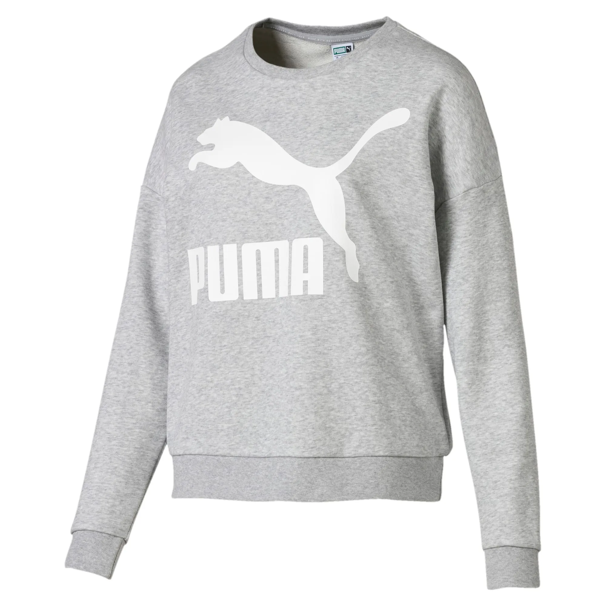 Women's Puma Classics Logo Crew sold by Zulily product image thumbnail 4