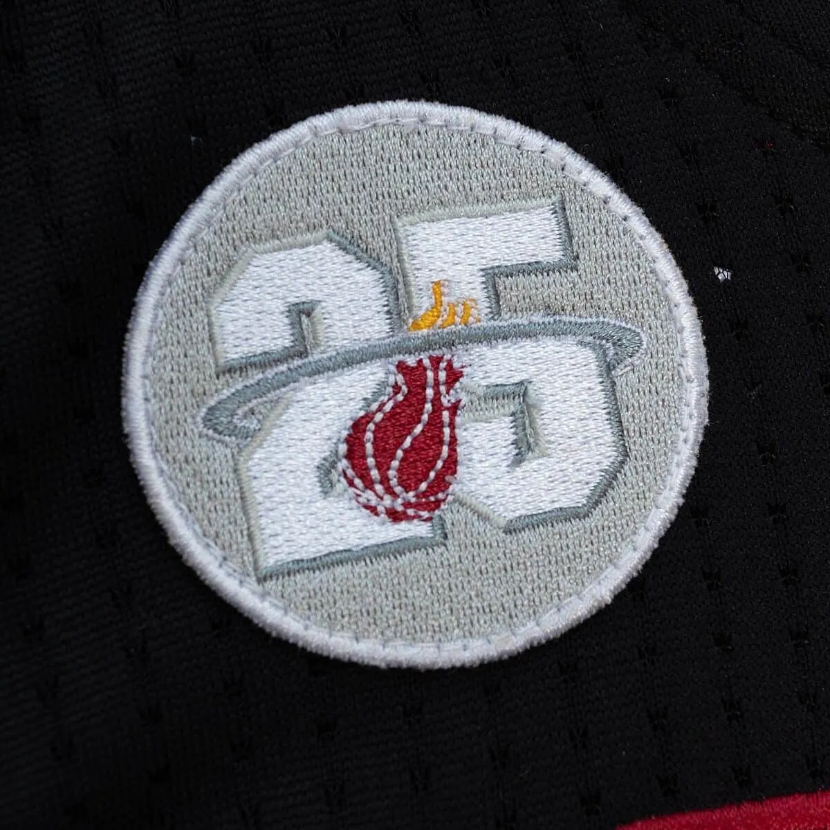 Mitchell & Ness NBA Road Finals Jersey Miami Heat 2012 Dwyne Wade sold by Zulily product image thumbnail 3