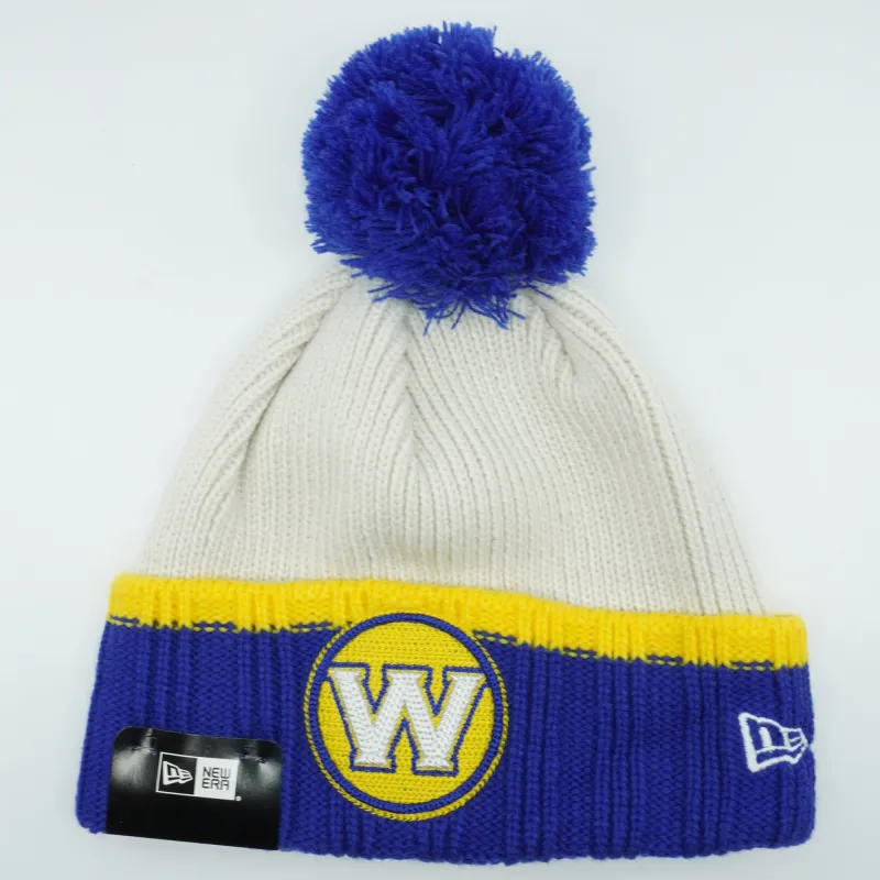 Men's New Era NBA Golden State Warriors Prime Team Beanie sold by Zulily