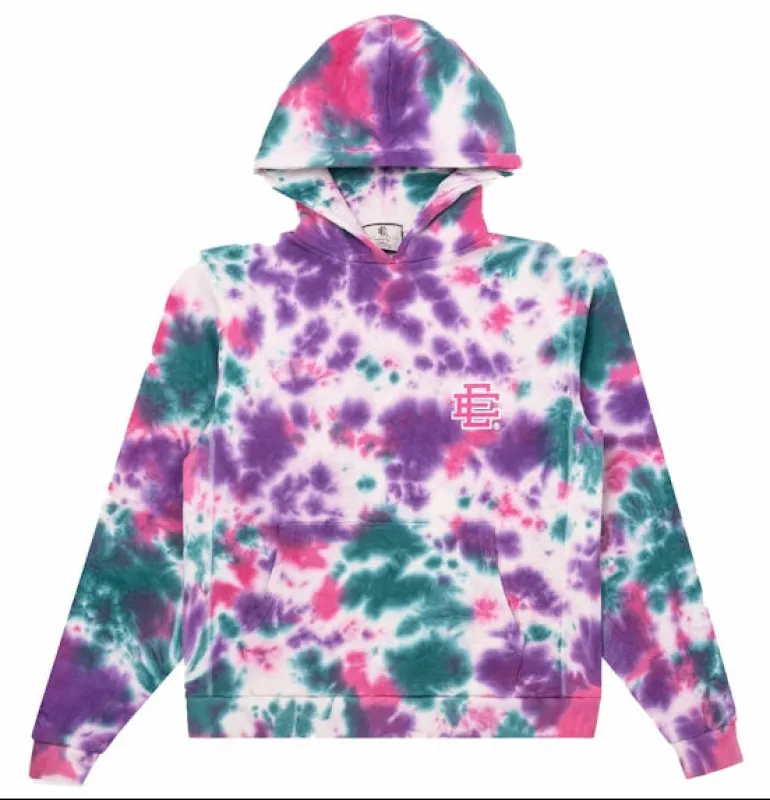 Men's Eric Emanuel Ee V2 Hoodie Purp Spot Dye Ss22 sold by Zulily
