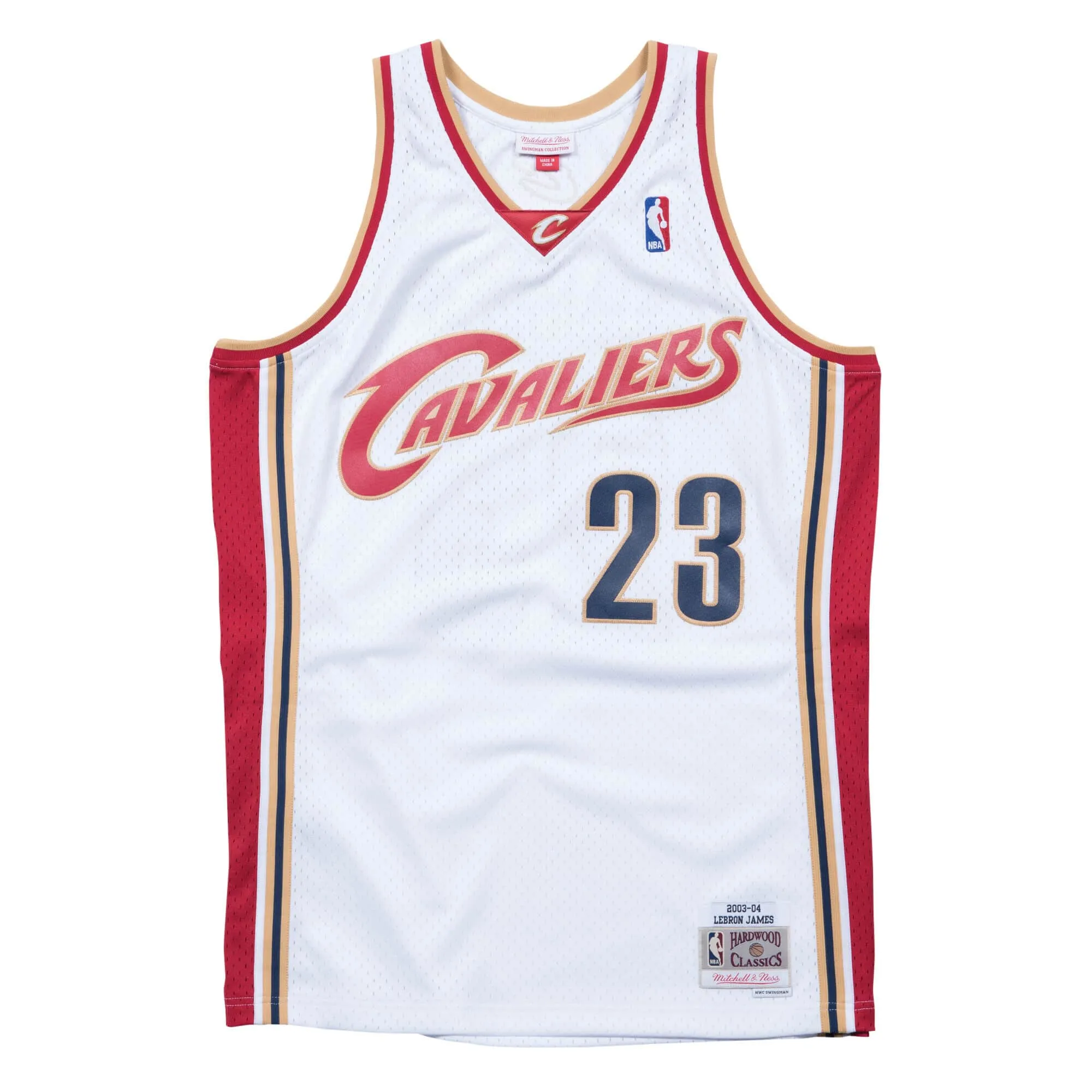 Men's Mitchell & Ness NBA Swingman Jersey - Cleveland Cavaliers 03 Lebron James sold by Zulily