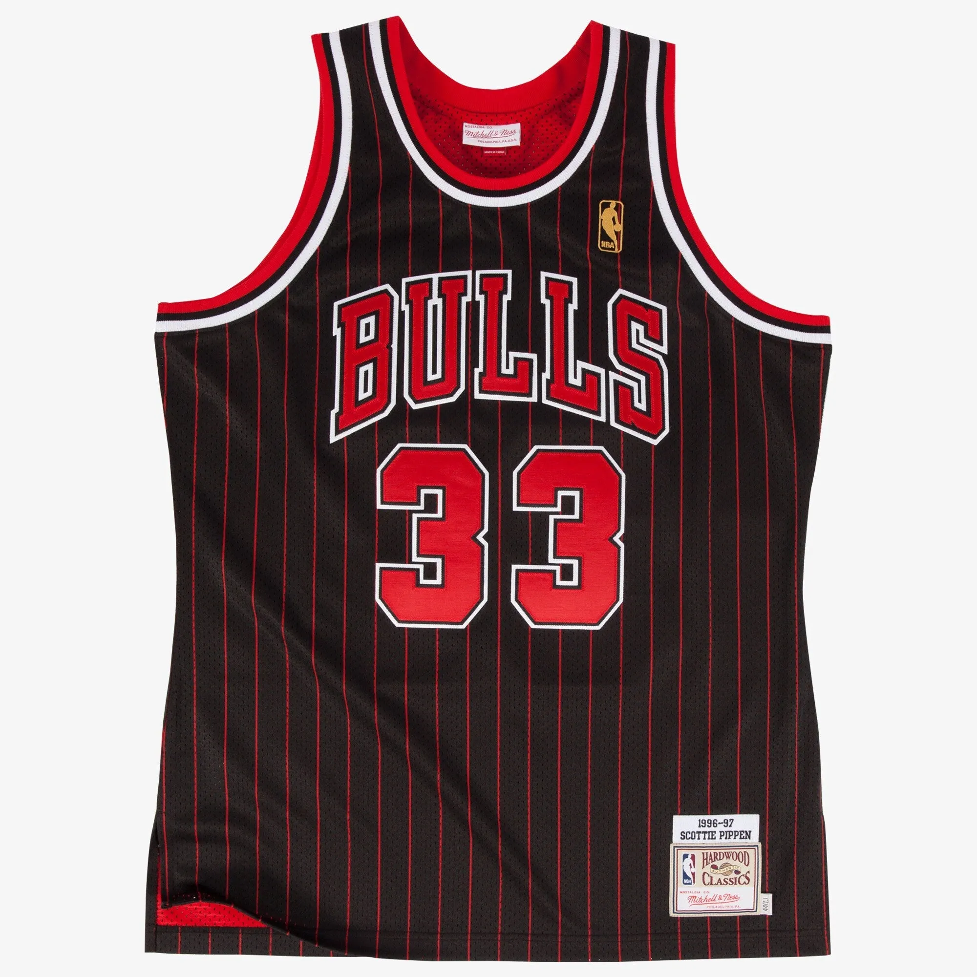Men's Mitchell & Ness NBA Authentic Jersey Bulls 1996 Scottie Pippen sold by Zulily