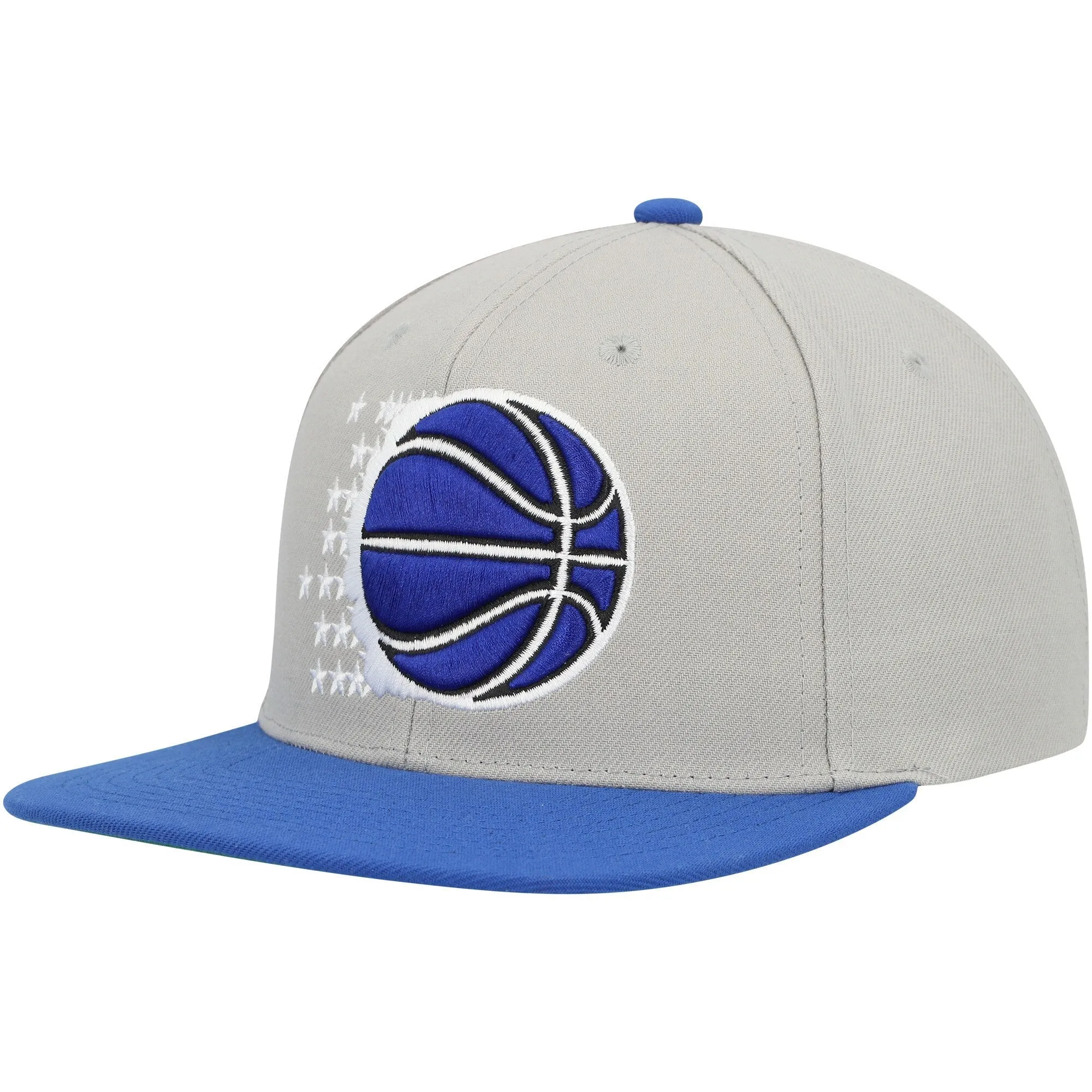 Men's Mitchell & Ness NBA Side Core 2.0 Snapback Hwc Magic - Grey-Blue sold by Zulily product image thumbnail 3