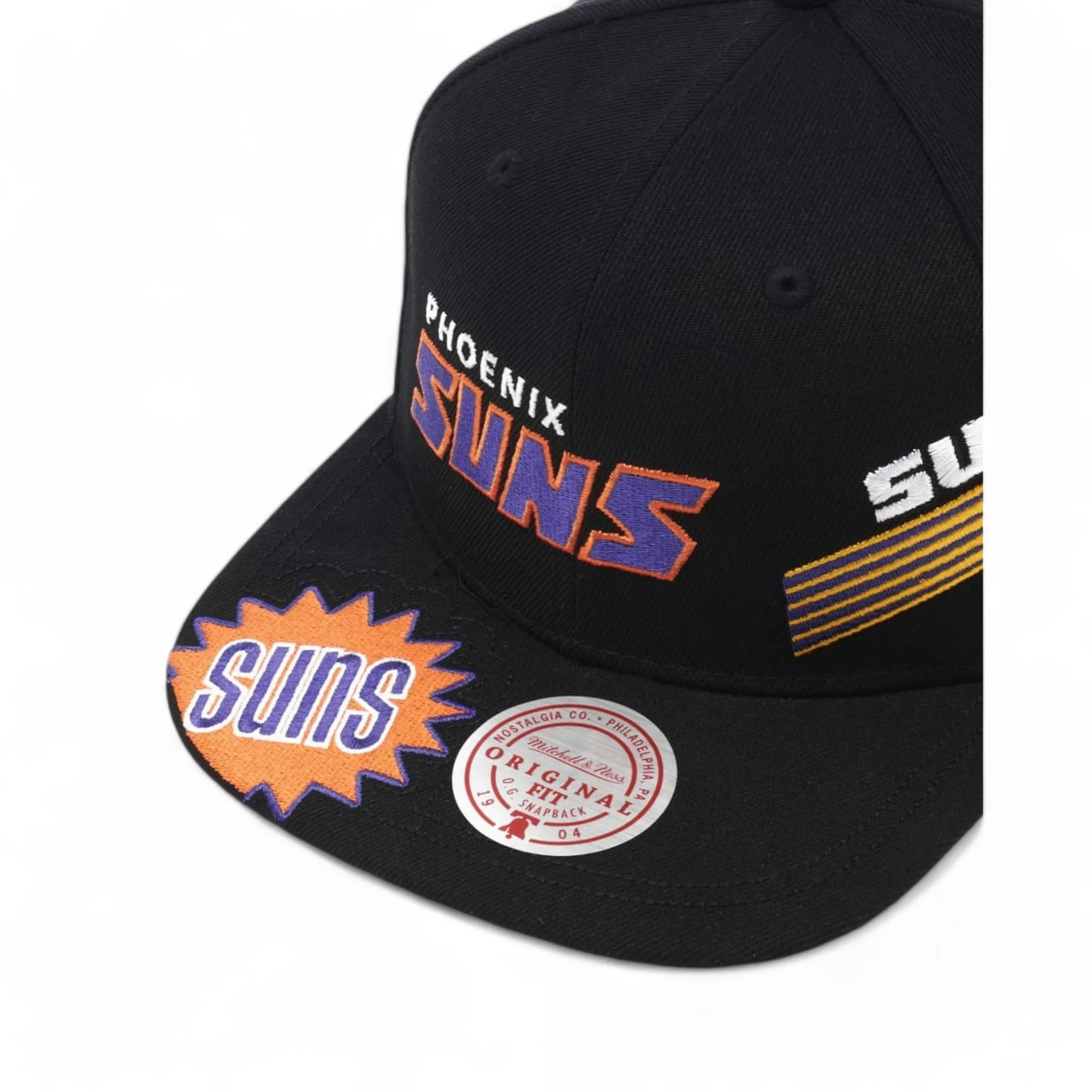 Men's Mitchell & Ness NBA Landed Snapback Hwc Suns - Black sold by Zulily product image thumbnail 3