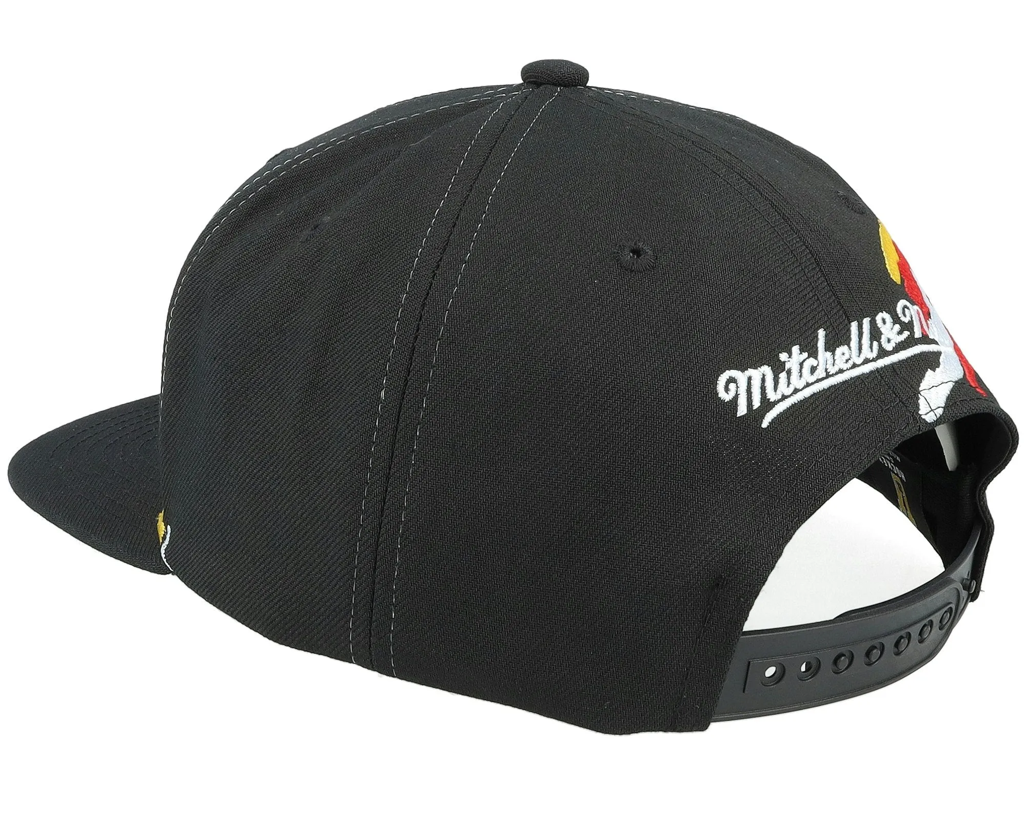 Men's Mitchell & Ness Nhl Vintage Paintbrush Snapback Flames - Black sold by Zulily product image thumbnail 4
