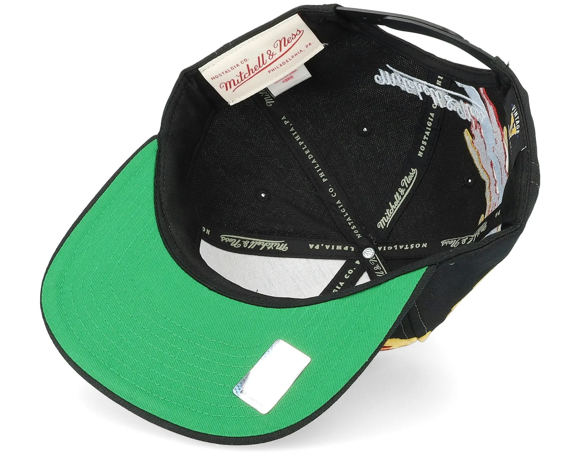 Men's Mitchell & Ness Nhl Vintage Paintbrush Snapback Flames - Black sold by Zulily product image thumbnail 5