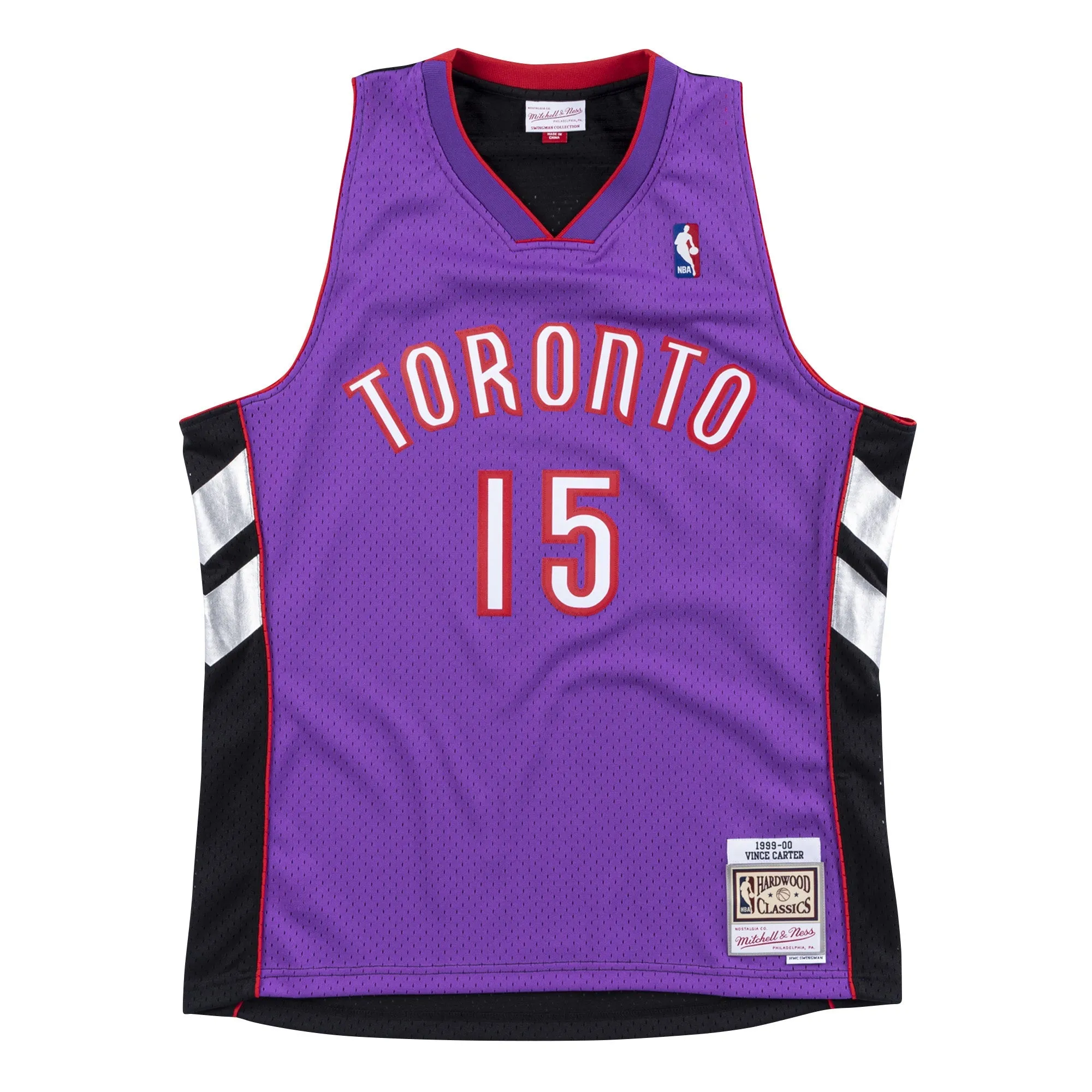 Men's Mitchell & Ness NBA Swingman Jersey Raptors 1999 Vince Carter sold by Zulily
