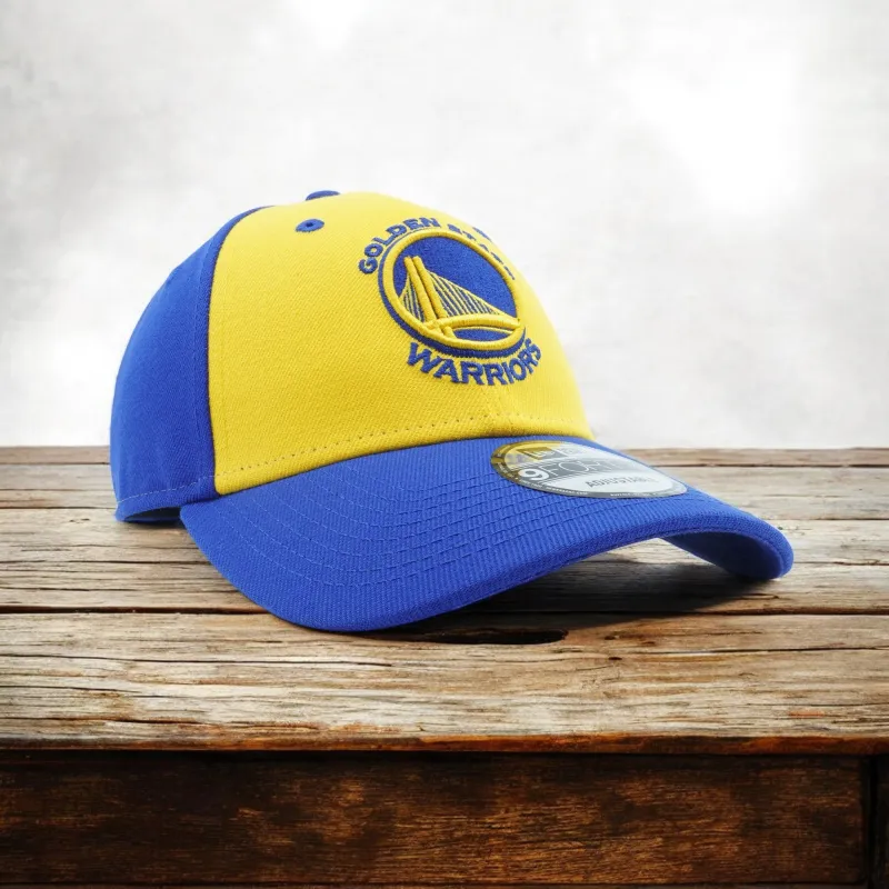 Men's New Era NBA Gs Warriors 940 Snapback Free Throw - Blue/Yellow sold by Zulily