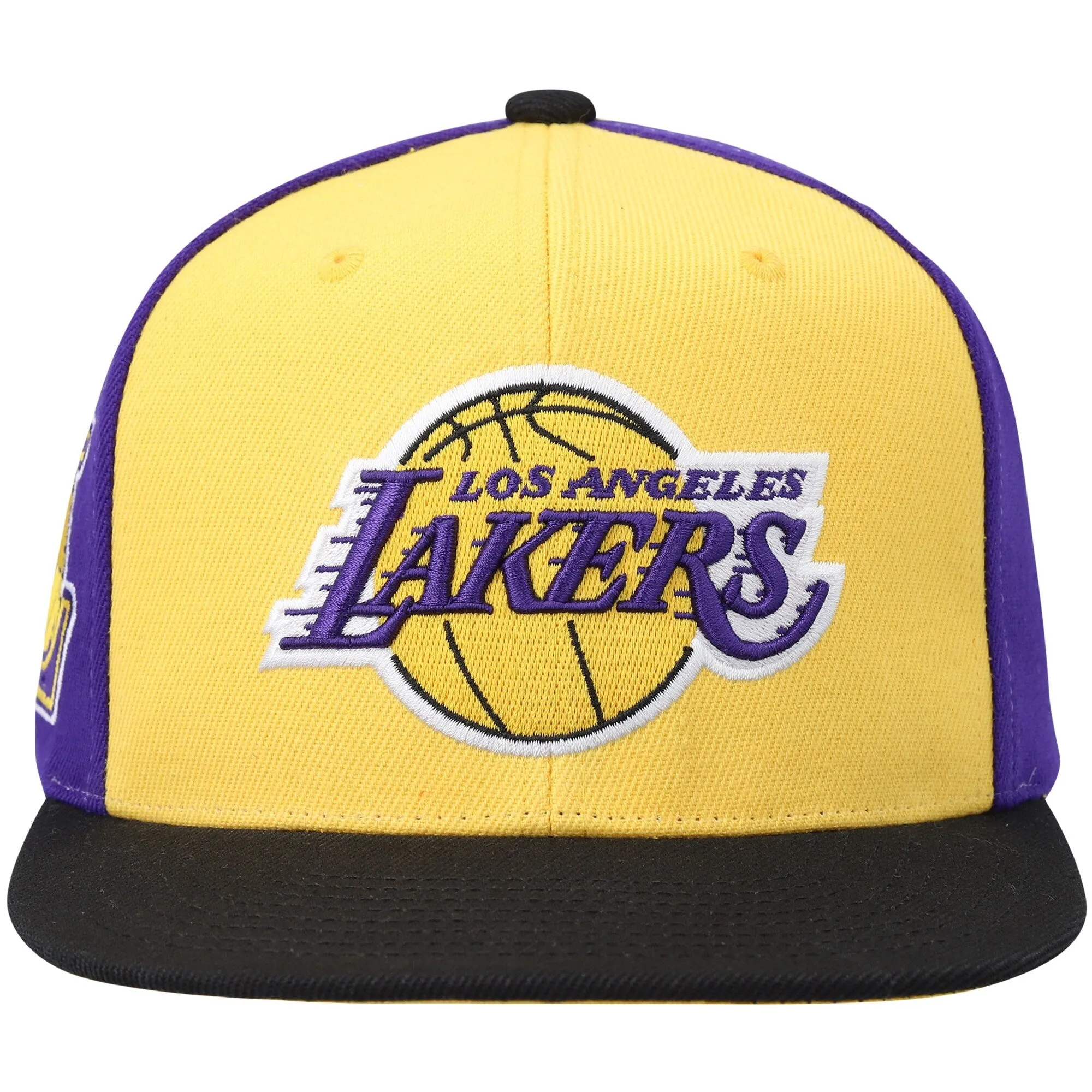 Men's Mitchell & Ness NBA On The Block Snapback Lakers sold by Zulily product image thumbnail 2