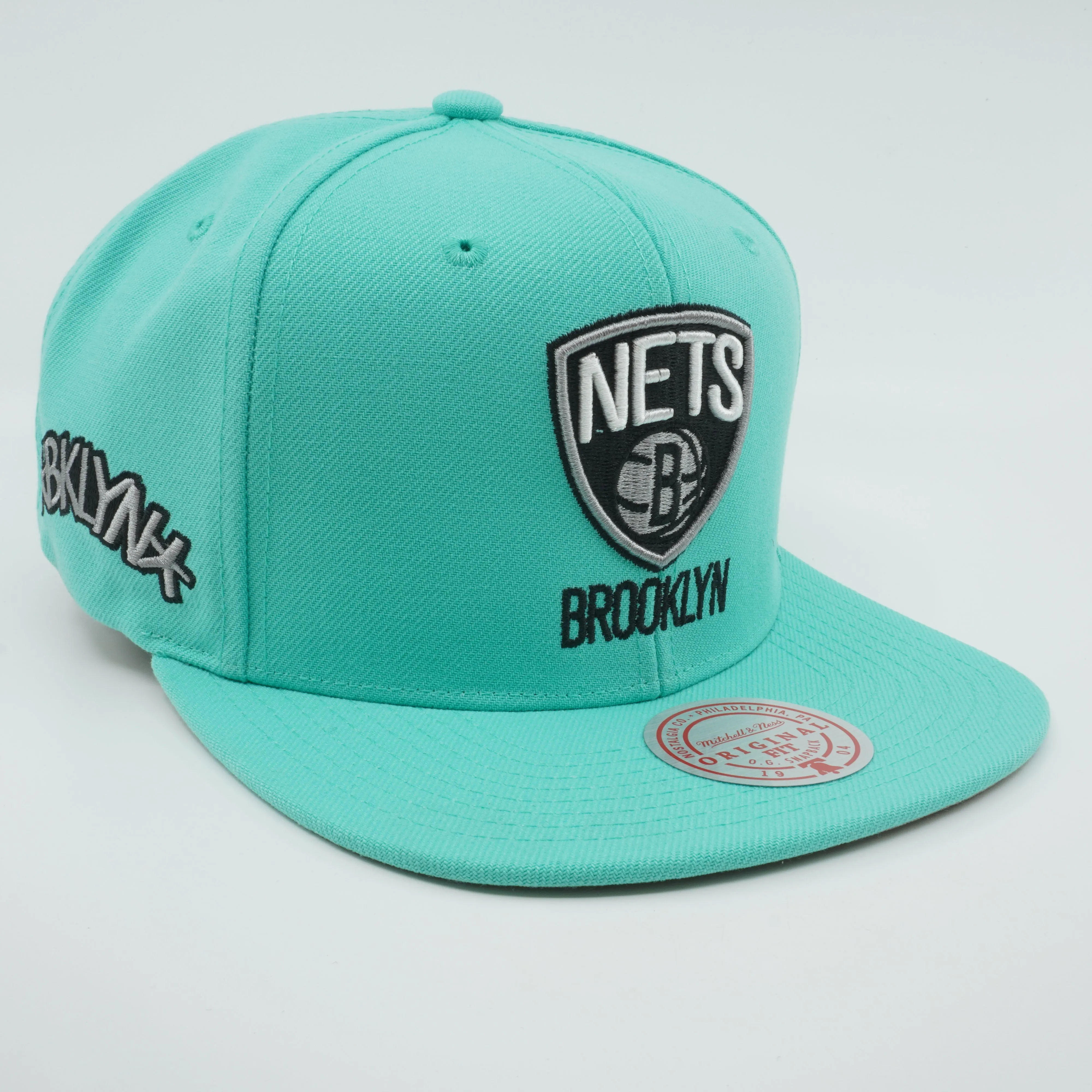 Men's Mitchell & Ness NBA Gift Box Blue Snapback Nets - Teal-Black sold by Zulily product image thumbnail 3