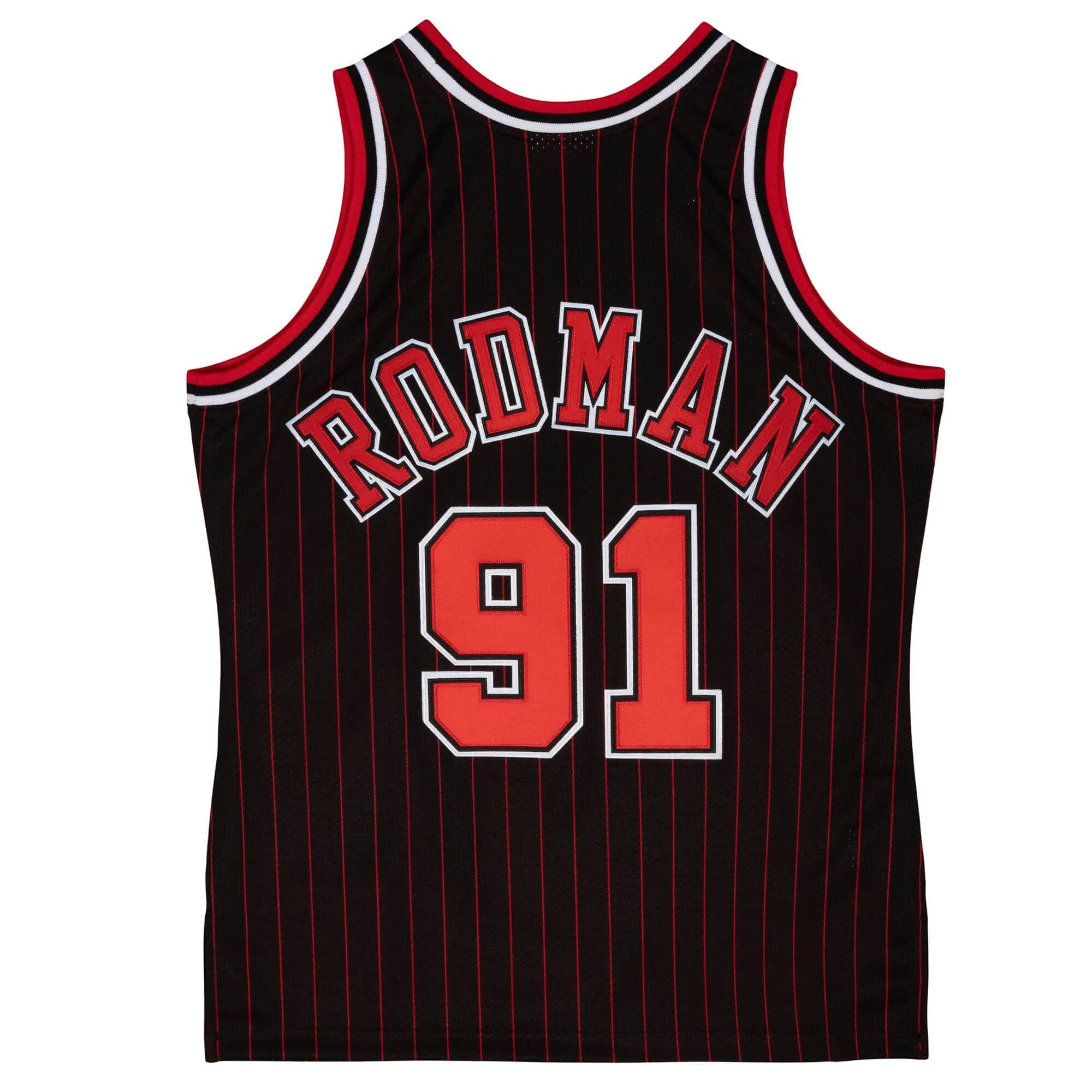 Mitchell & Ness NBA Authentic Jersey Chicago Bulls 1995 Dennis Rodman sold by Zulily product image thumbnail 2