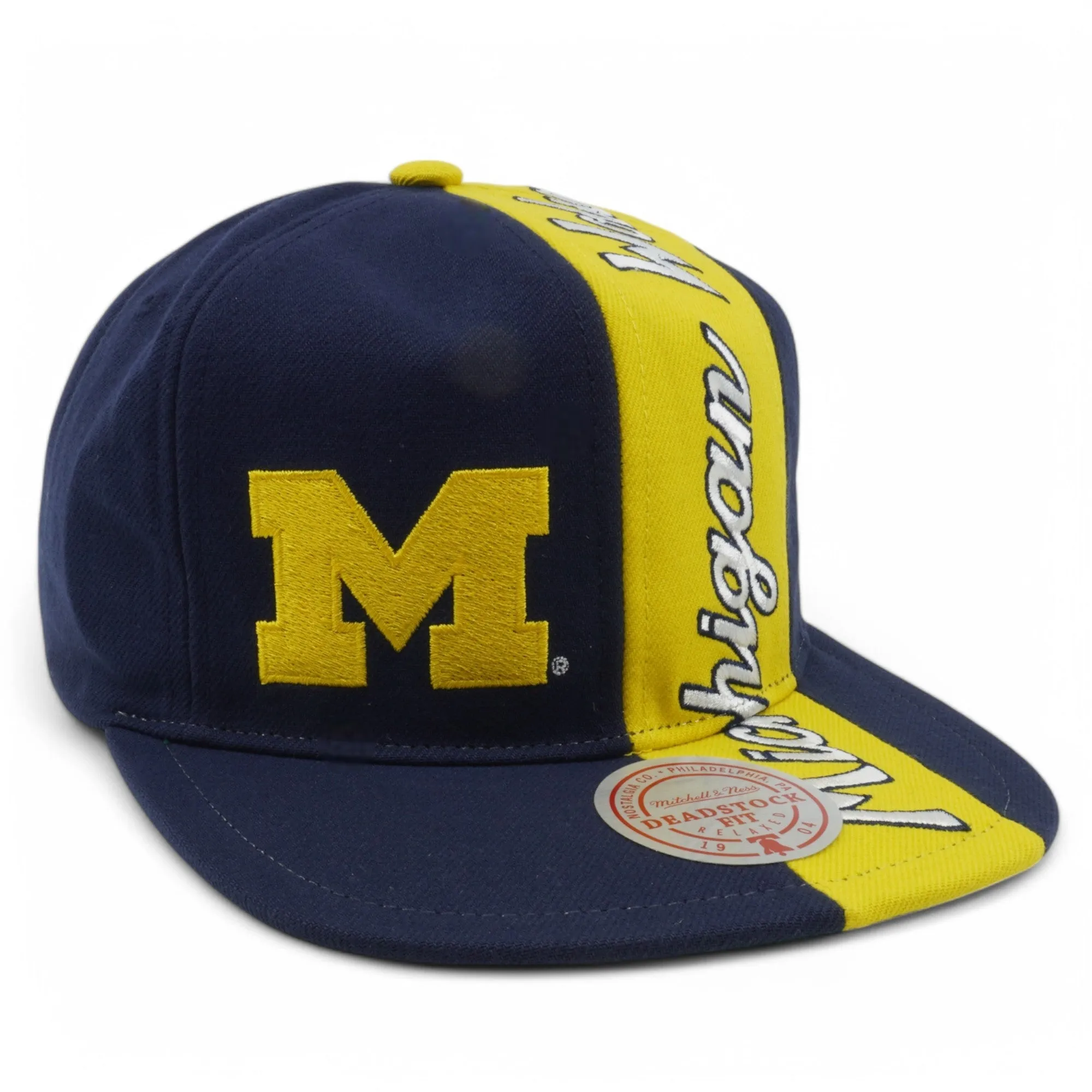 Men's Mitchell & Ness Ncaa Over The Top Snapback Michigan sold by Zulily product image thumbnail 3