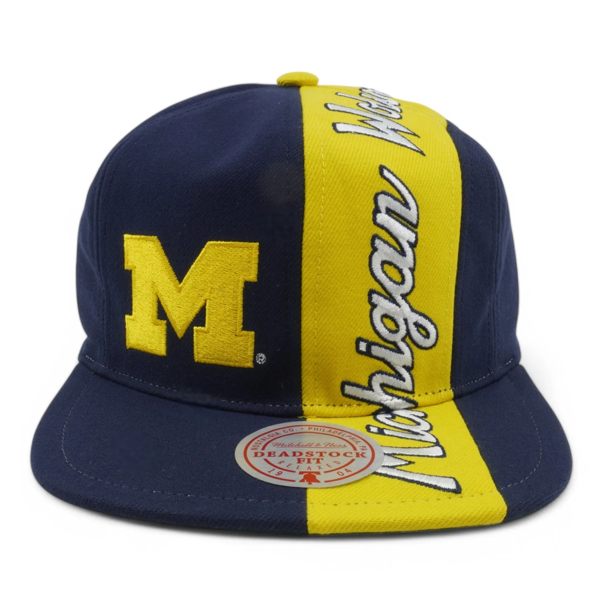 Men's Mitchell & Ness Ncaa Over The Top Snapback Michigan sold by Zulily product image thumbnail 2