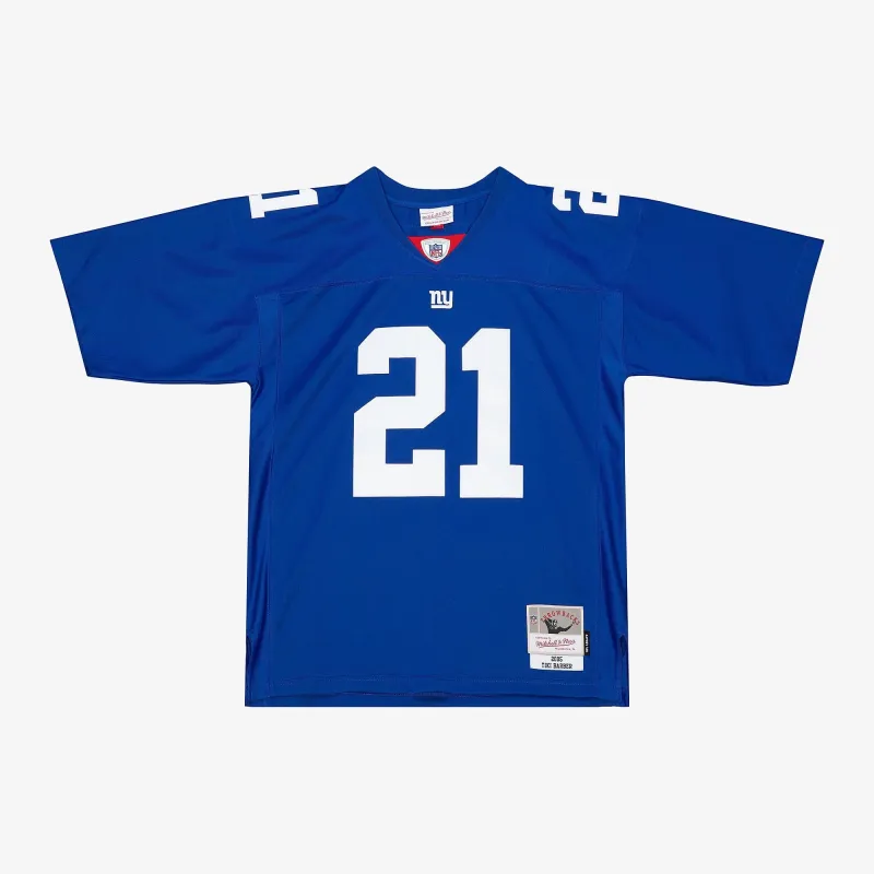 Men's Mitchell & Ness NFL Dark Jersey Giants 2005 Tiki Barber sold by Zulily
