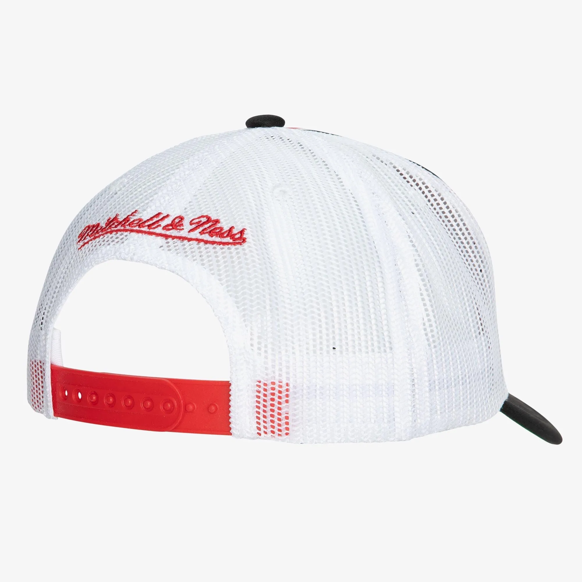 Men's Mitchell & Ness NBA Retro Trucker Snapback Hwc Bulls - Red-Black sold by Zulily product image thumbnail 2